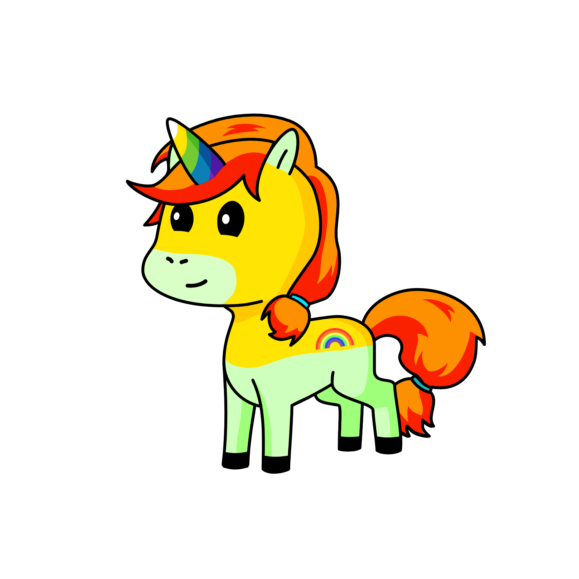 aj, the unicorn