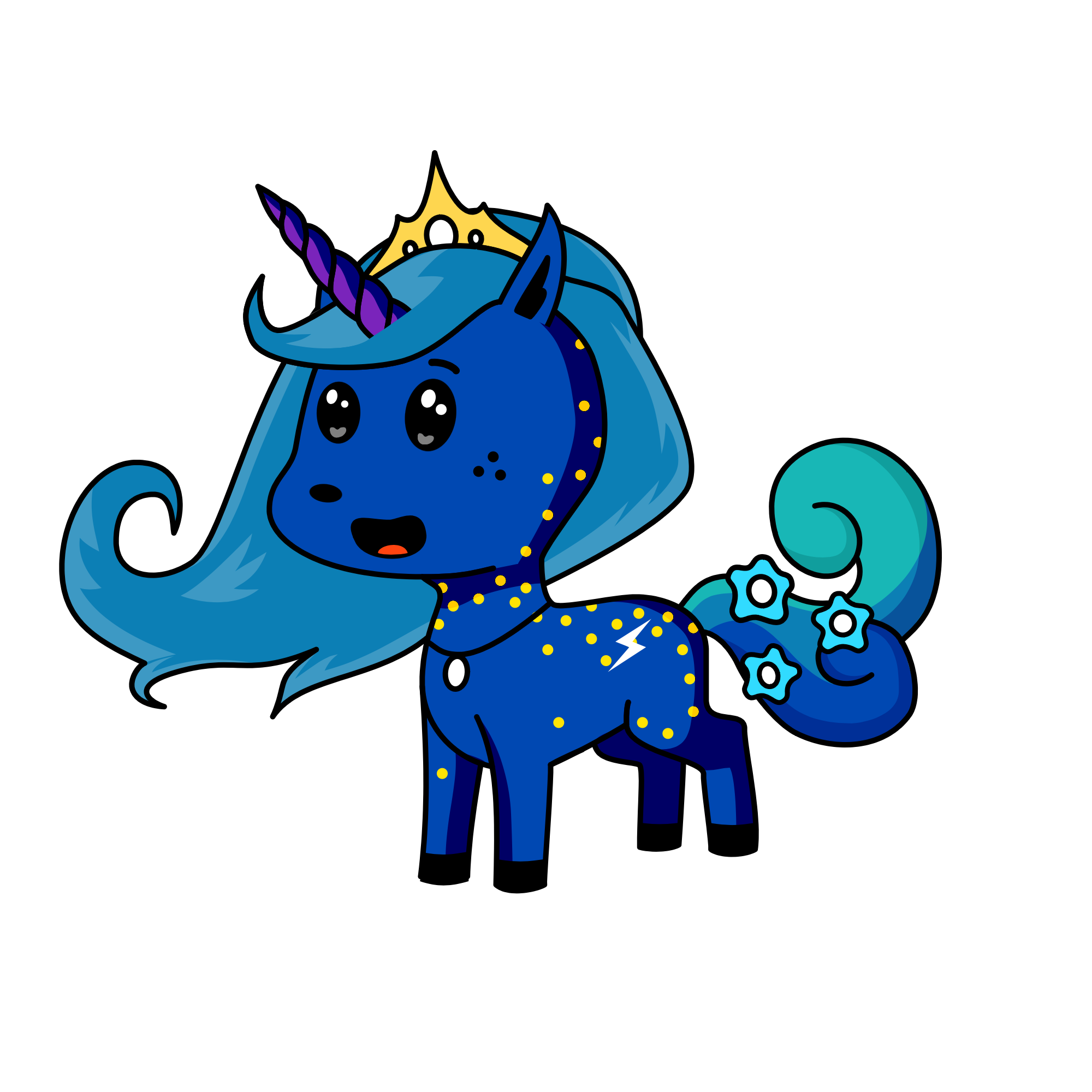 Night star, the unicorn