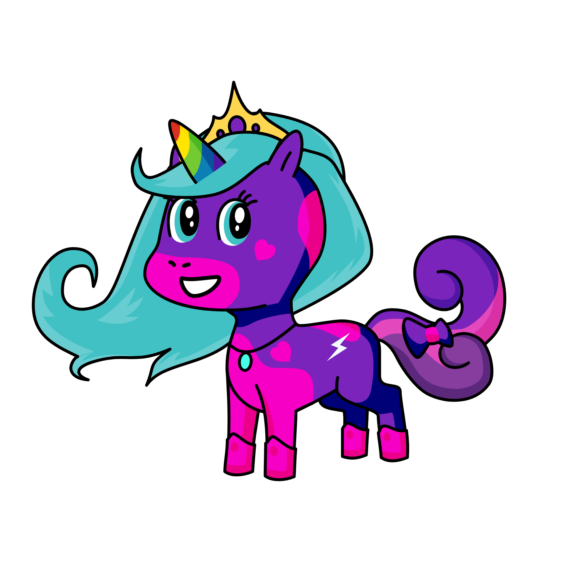 LightBow, the unicorn