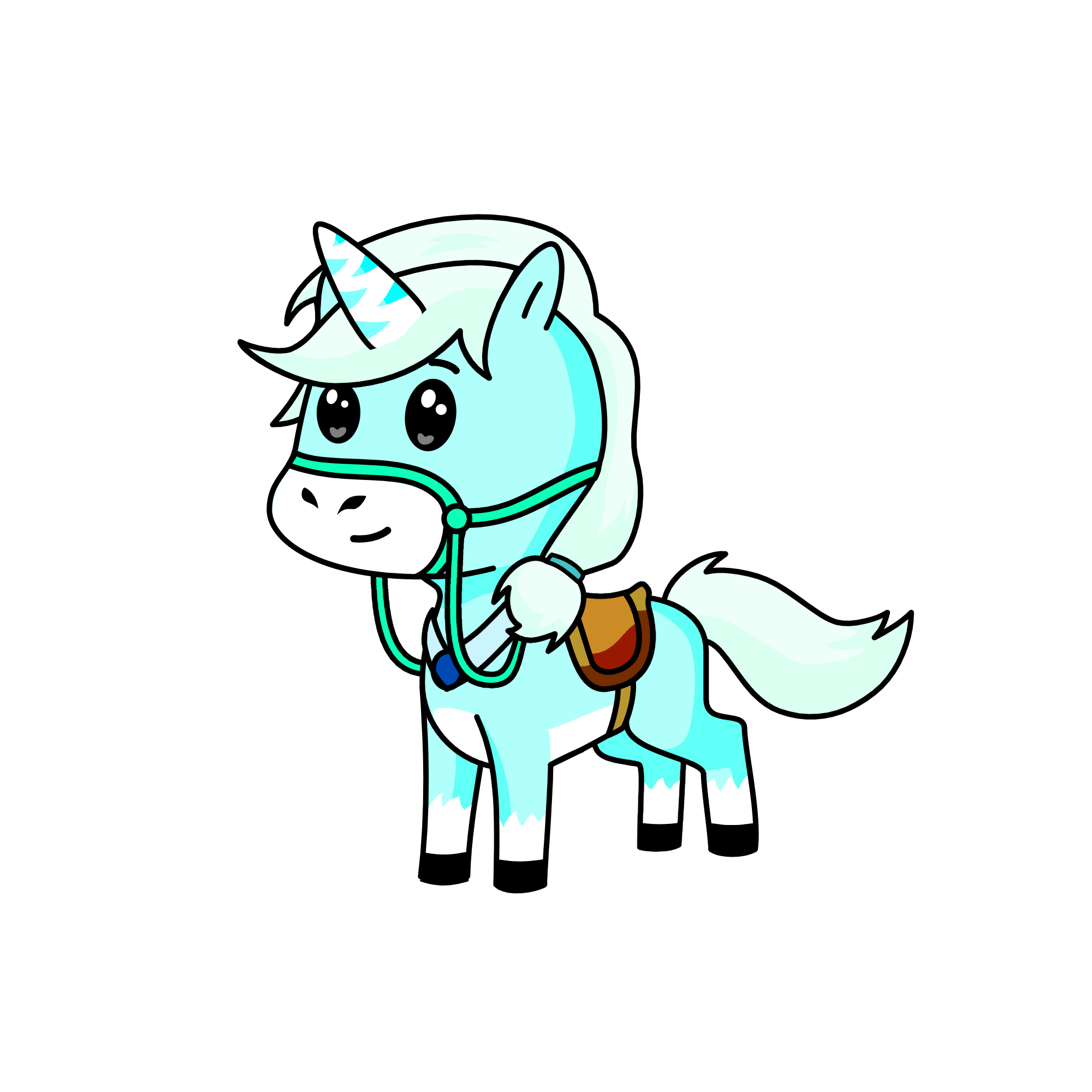 winter, the unicorn