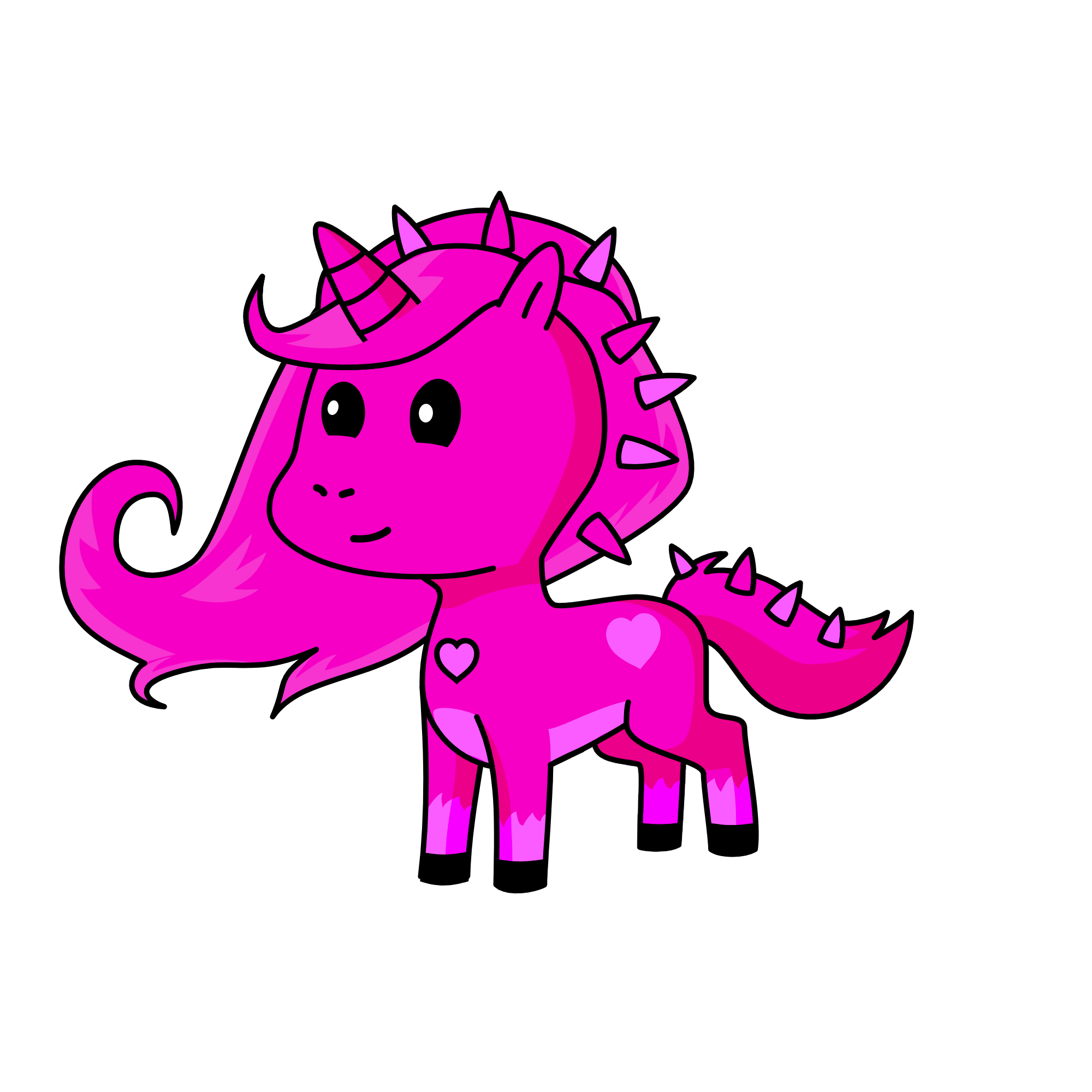 cupcake, the unicorn