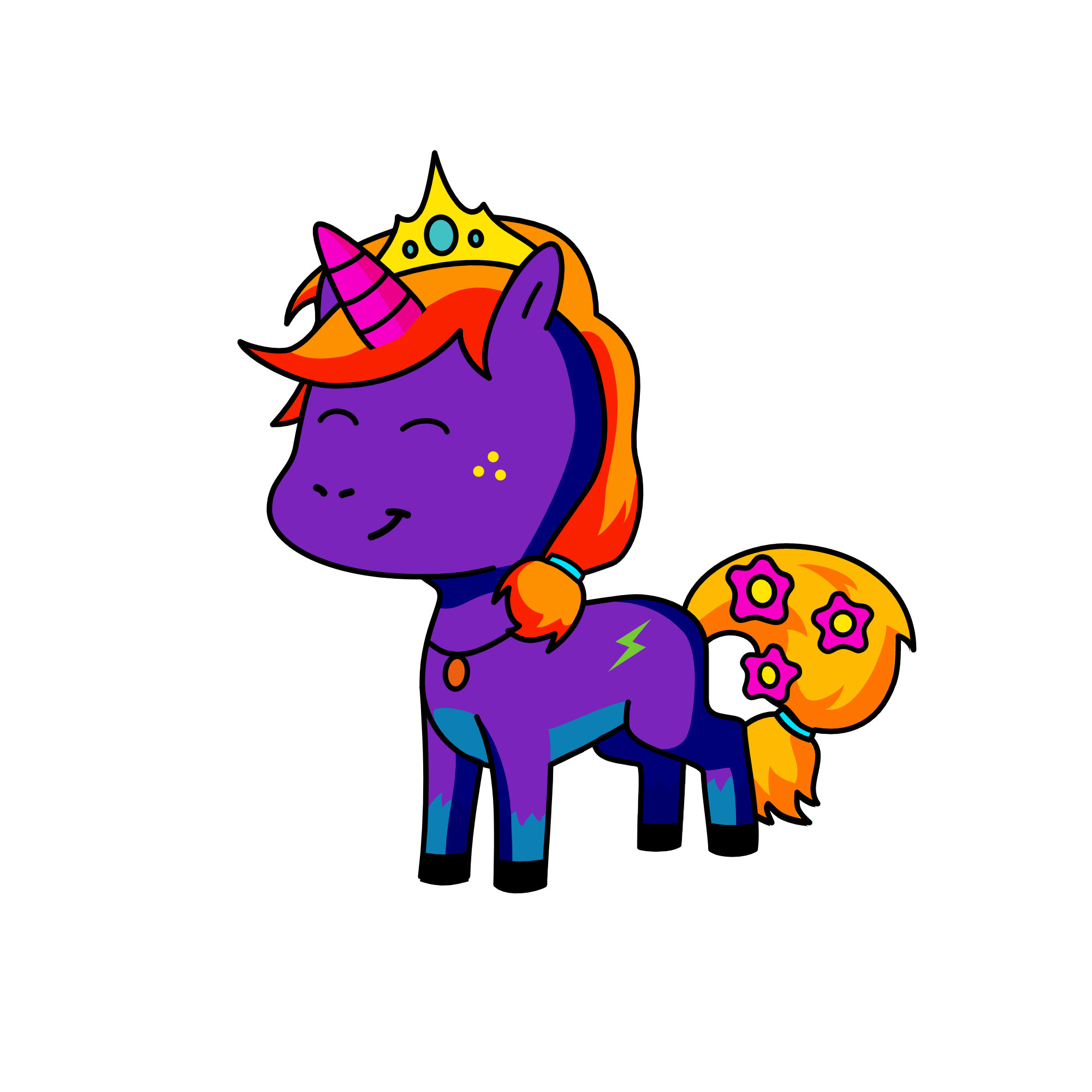 Elizabeth, the unicorn