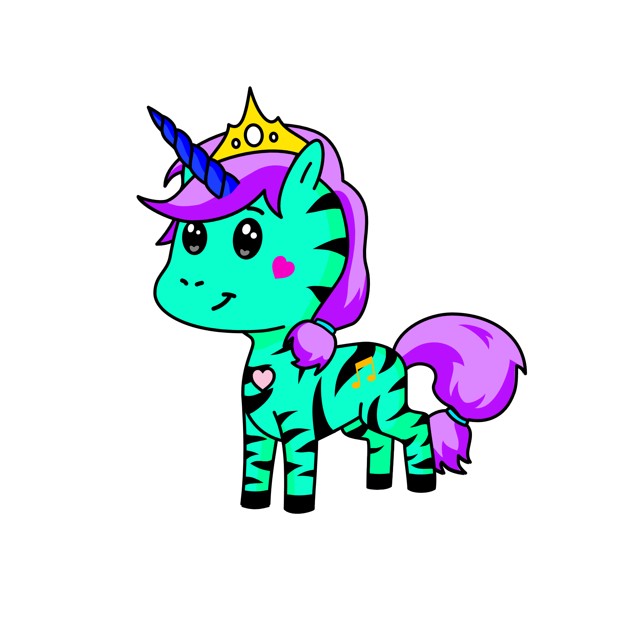 Adaly, the unicorn