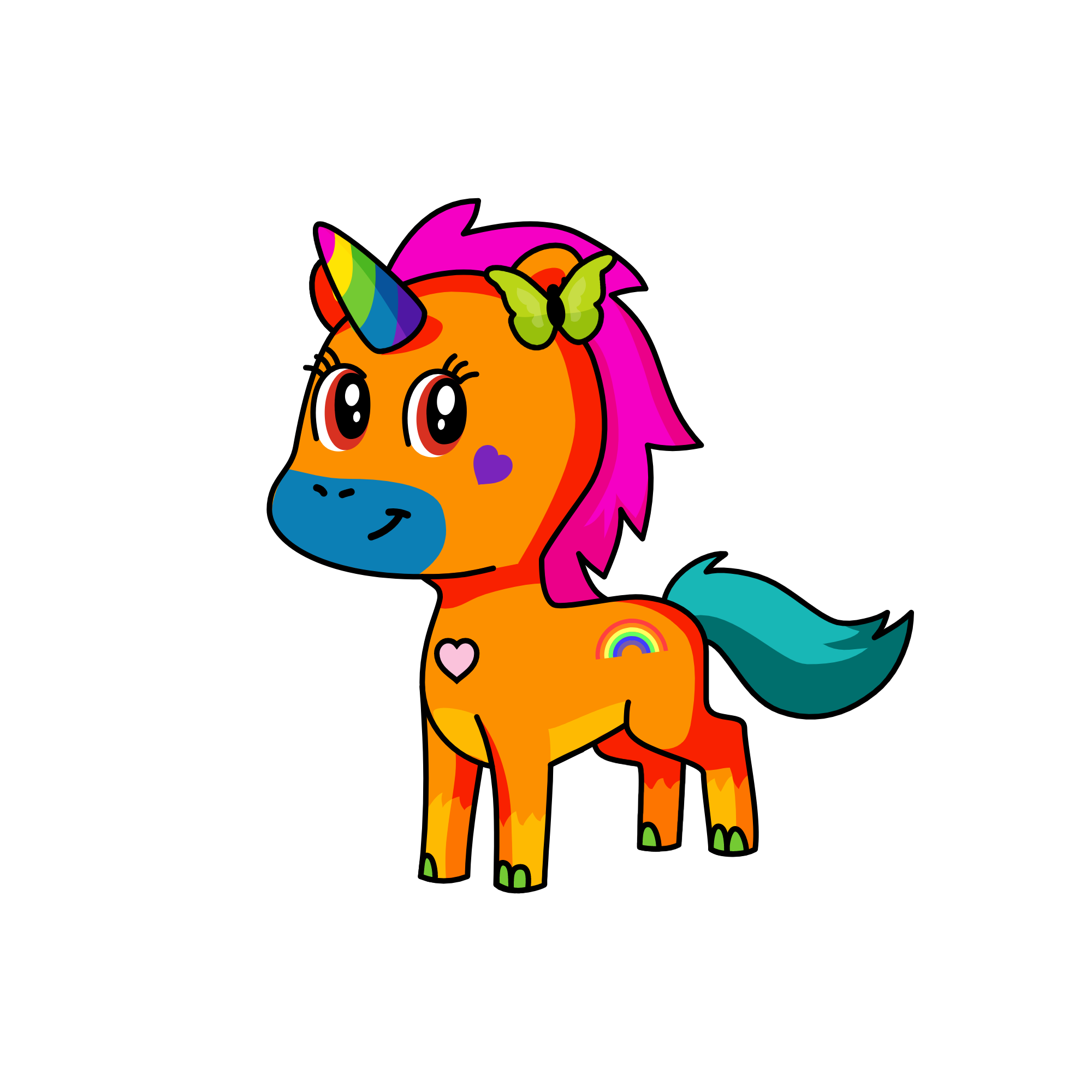 lucky, the unicorn