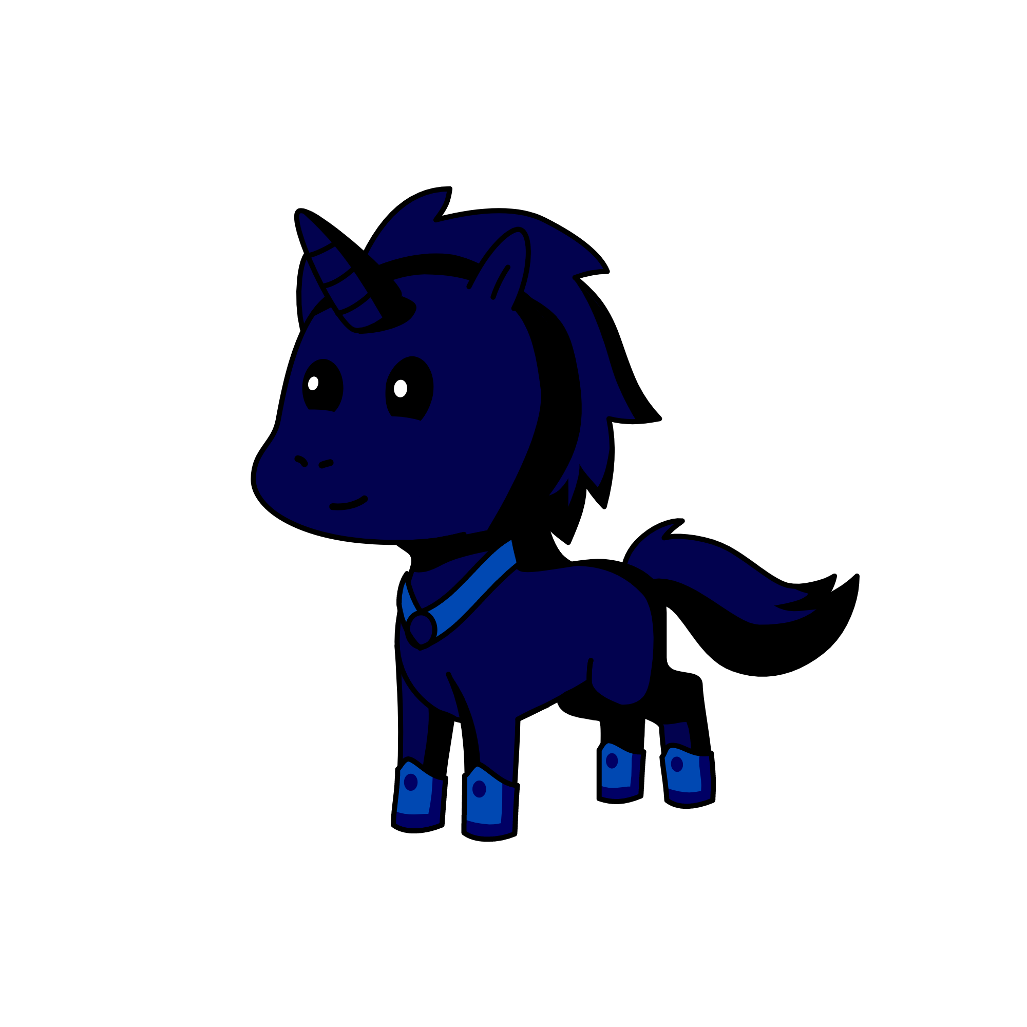princess luna and princess celestias dad, the unicorn