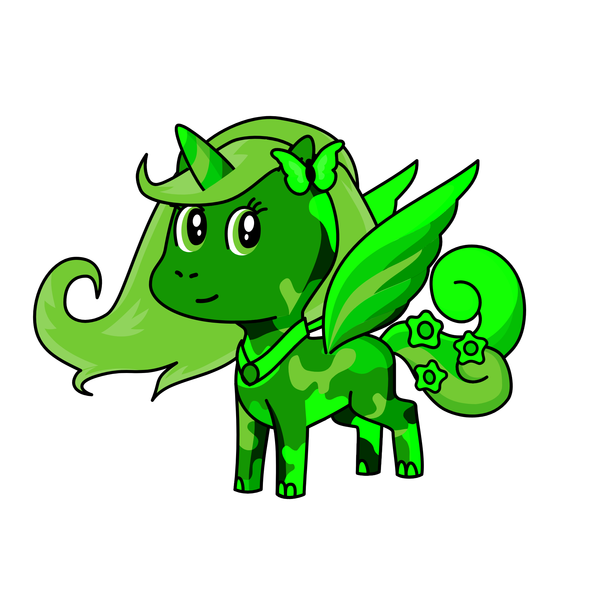 Leaf Sky, the unicorn