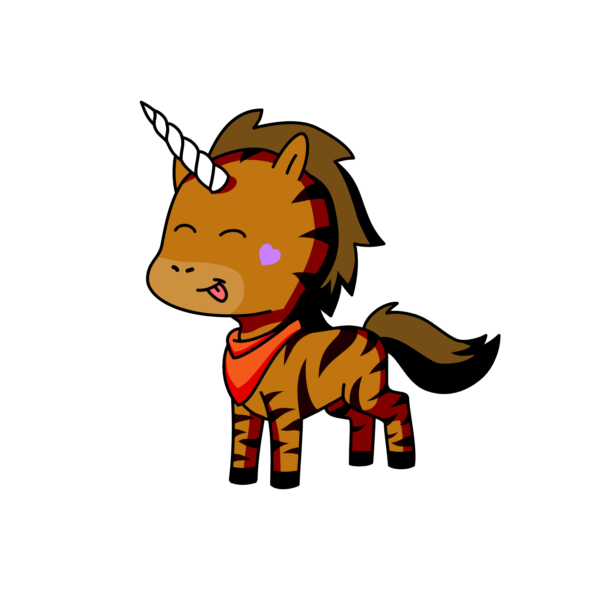 Austin (Violet's Boyfriend), the unicorn