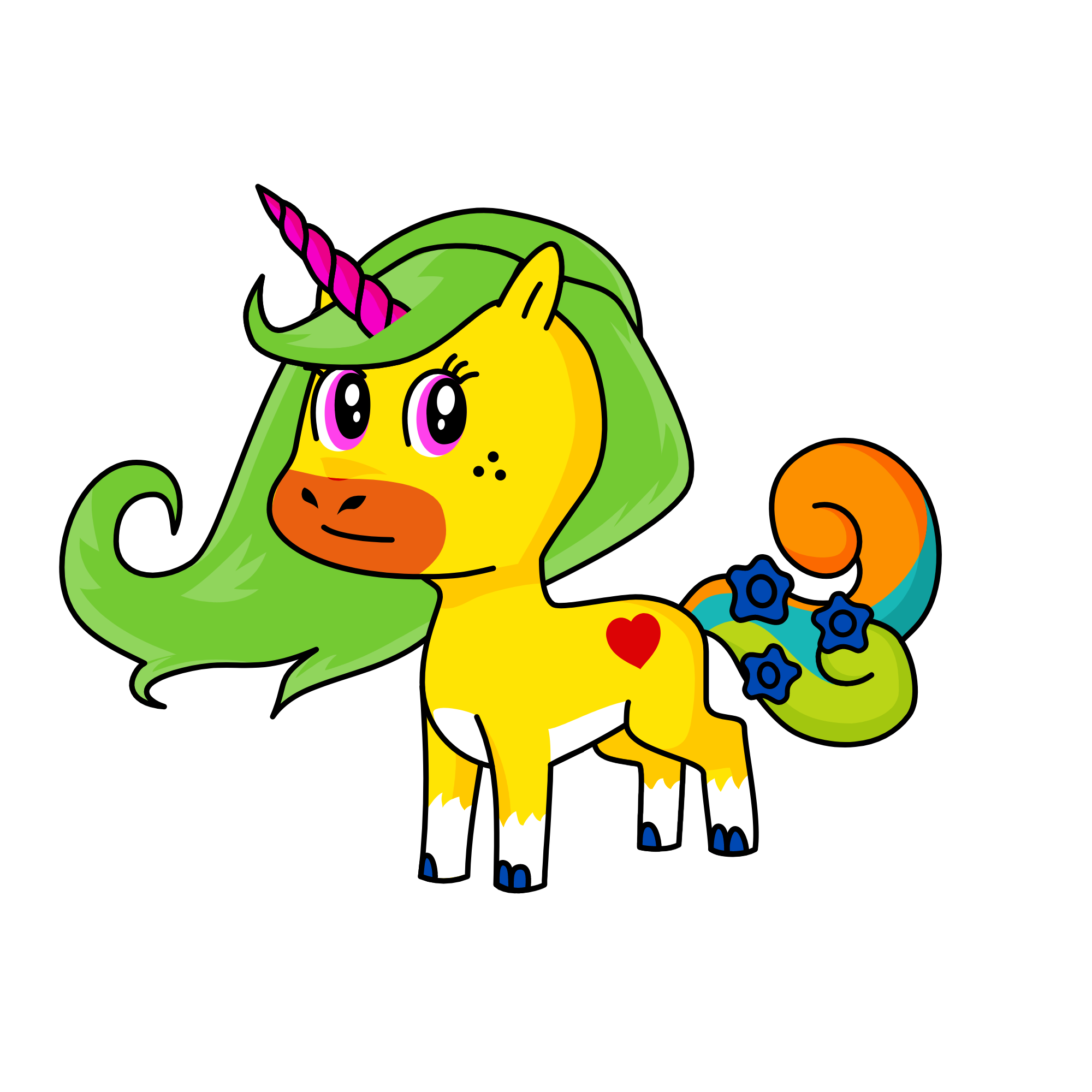 ranshower, the unicorn