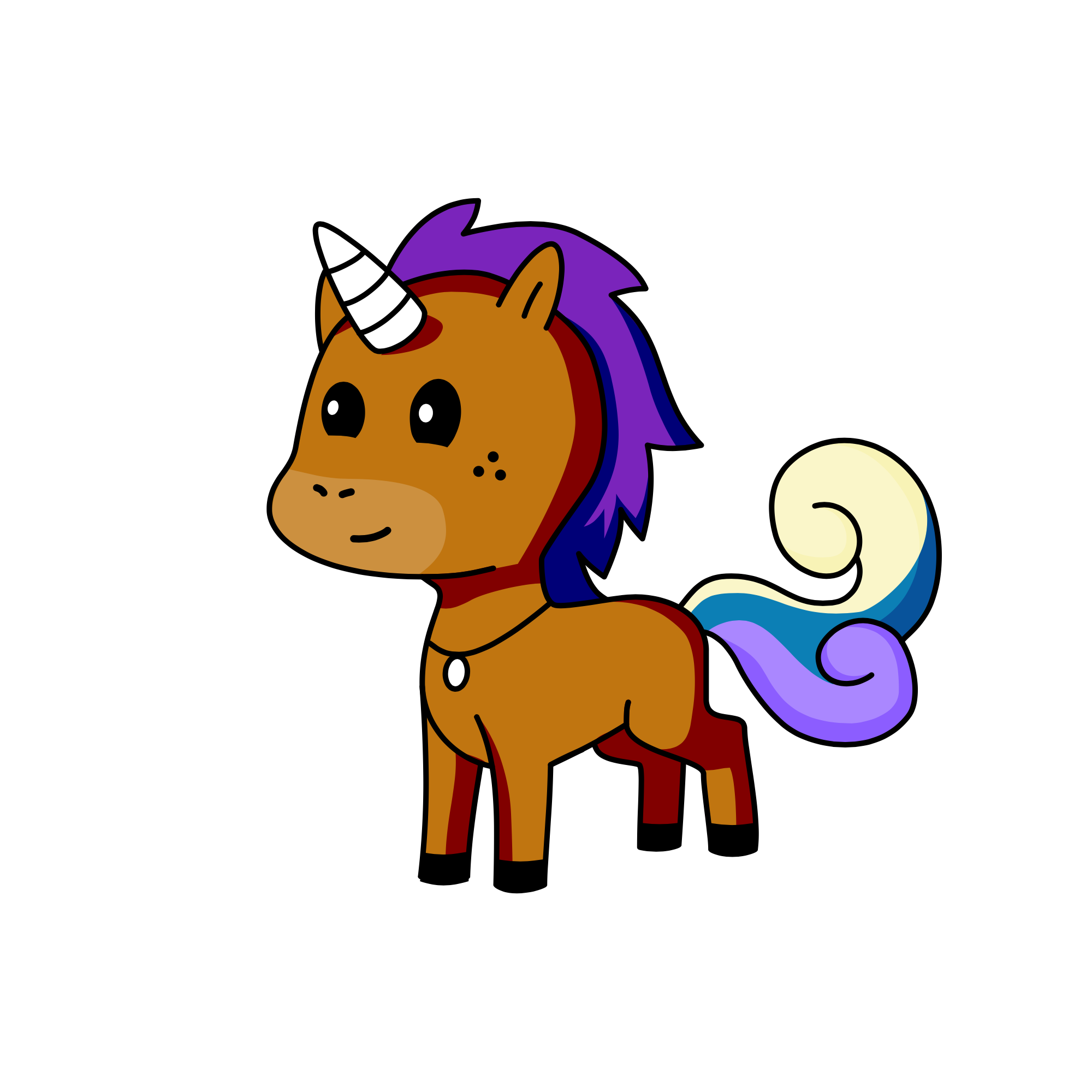 Georgia, the unicorn