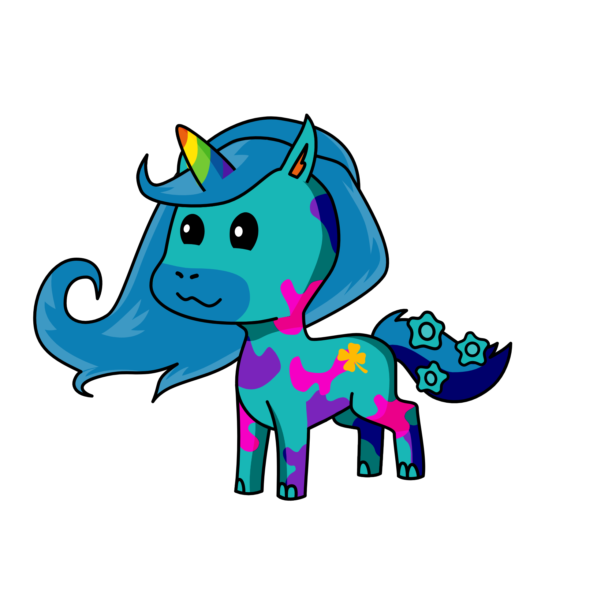 coolicorn, the unicorn
