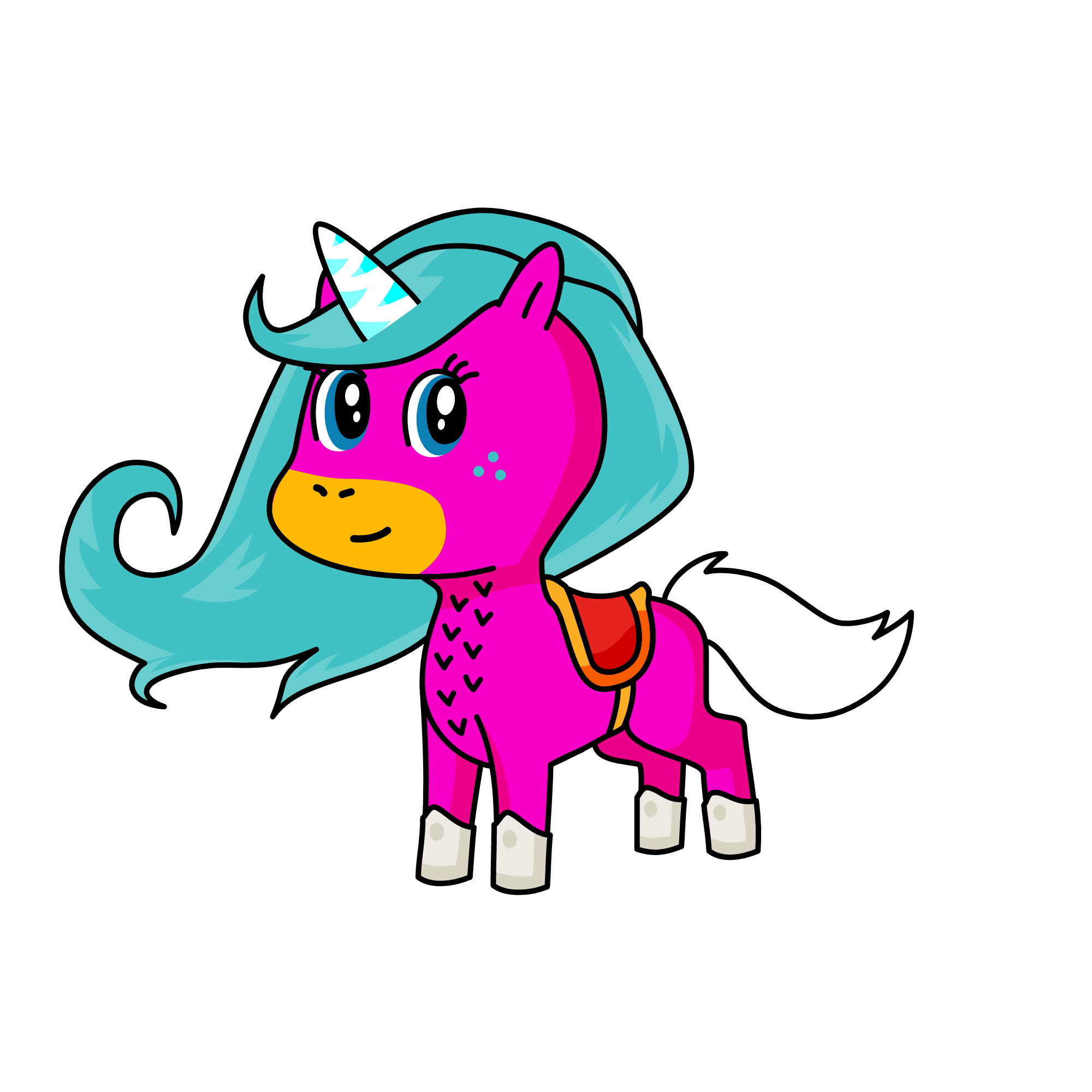 Shimer, the unicorn