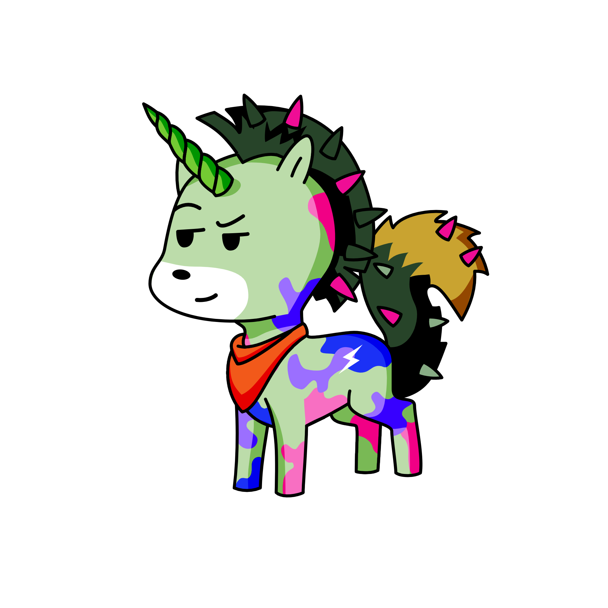 poop, the unicorn