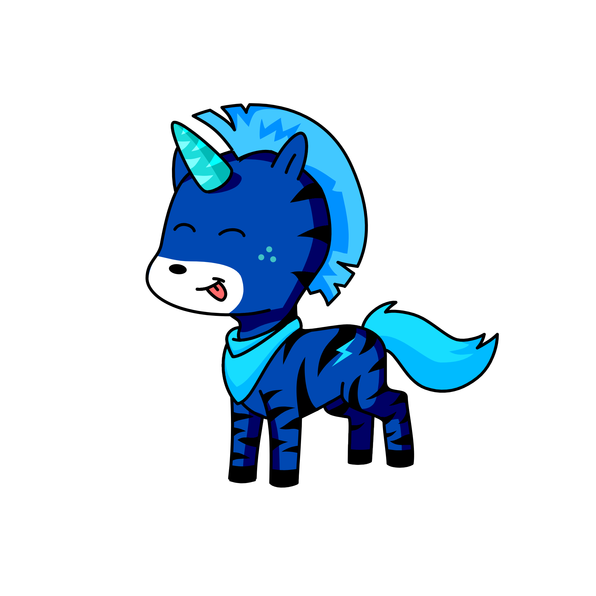 speedy, the unicorn