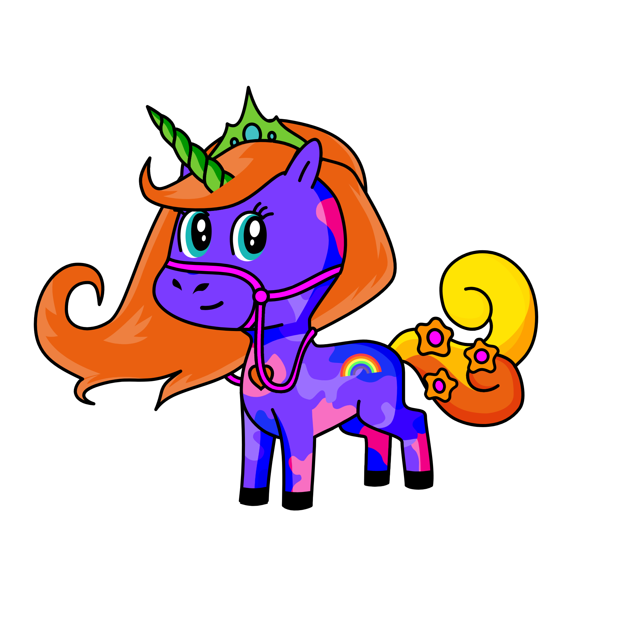PINKY, the unicorn