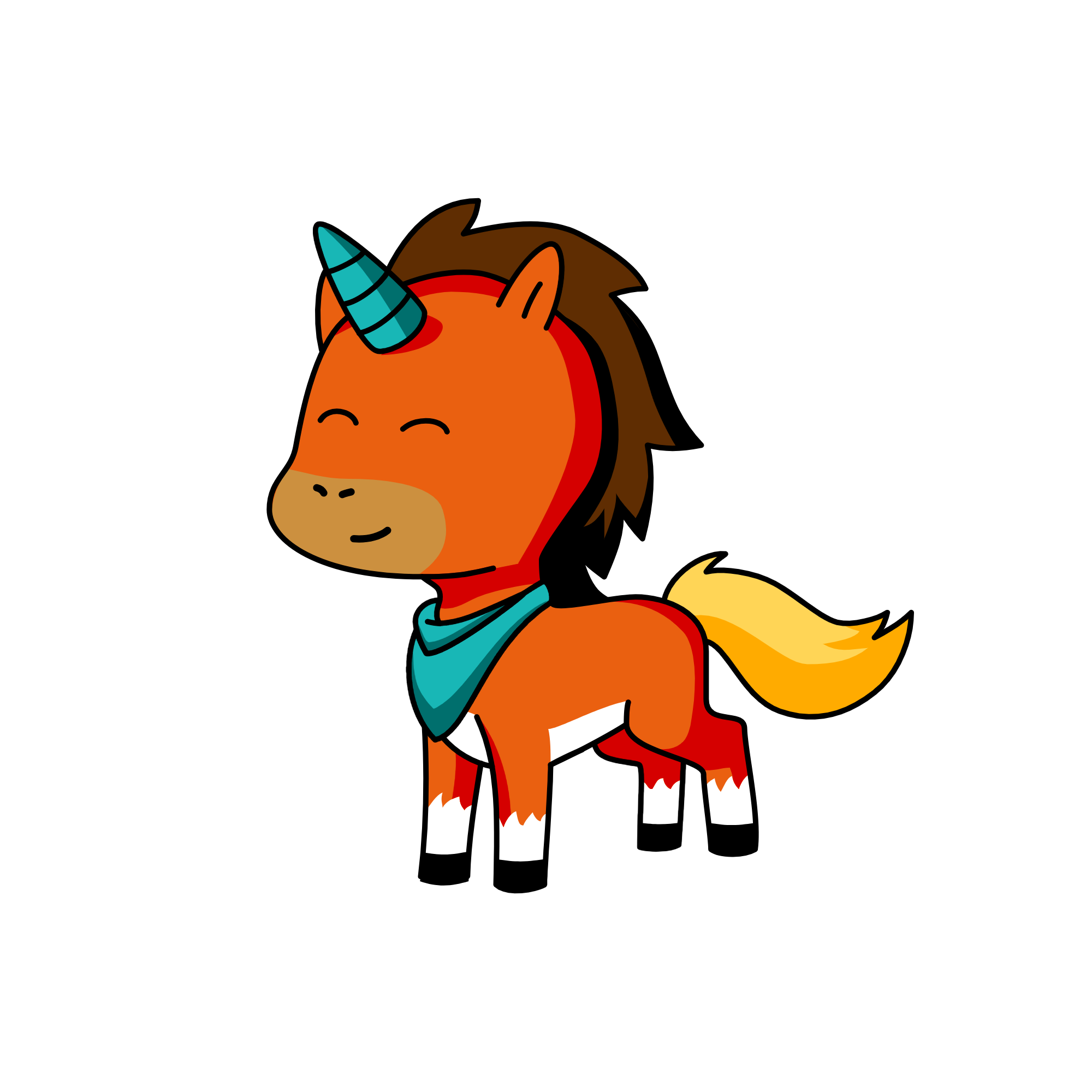 spiky, the unicorn
