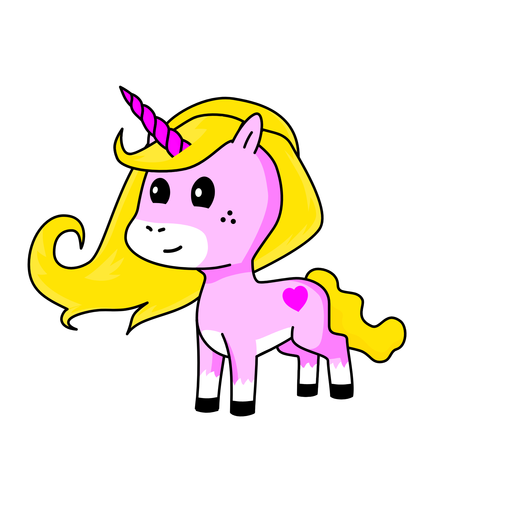 Love, the unicorn