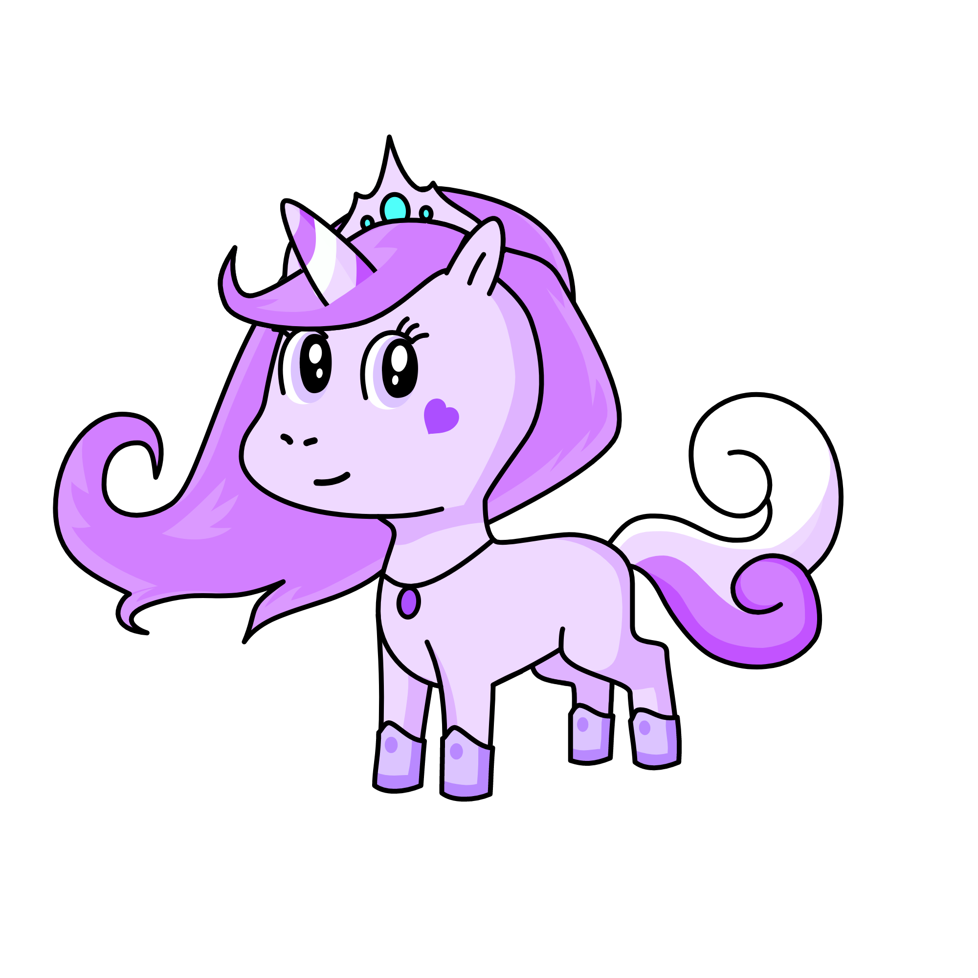 Queen, the unicorn