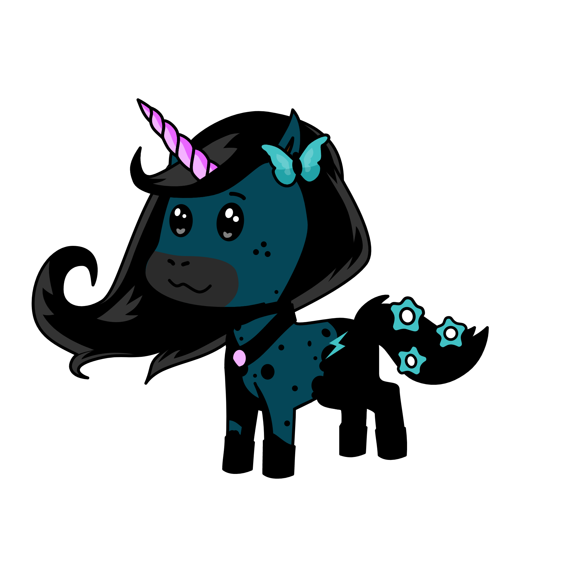 Moon, the unicorn