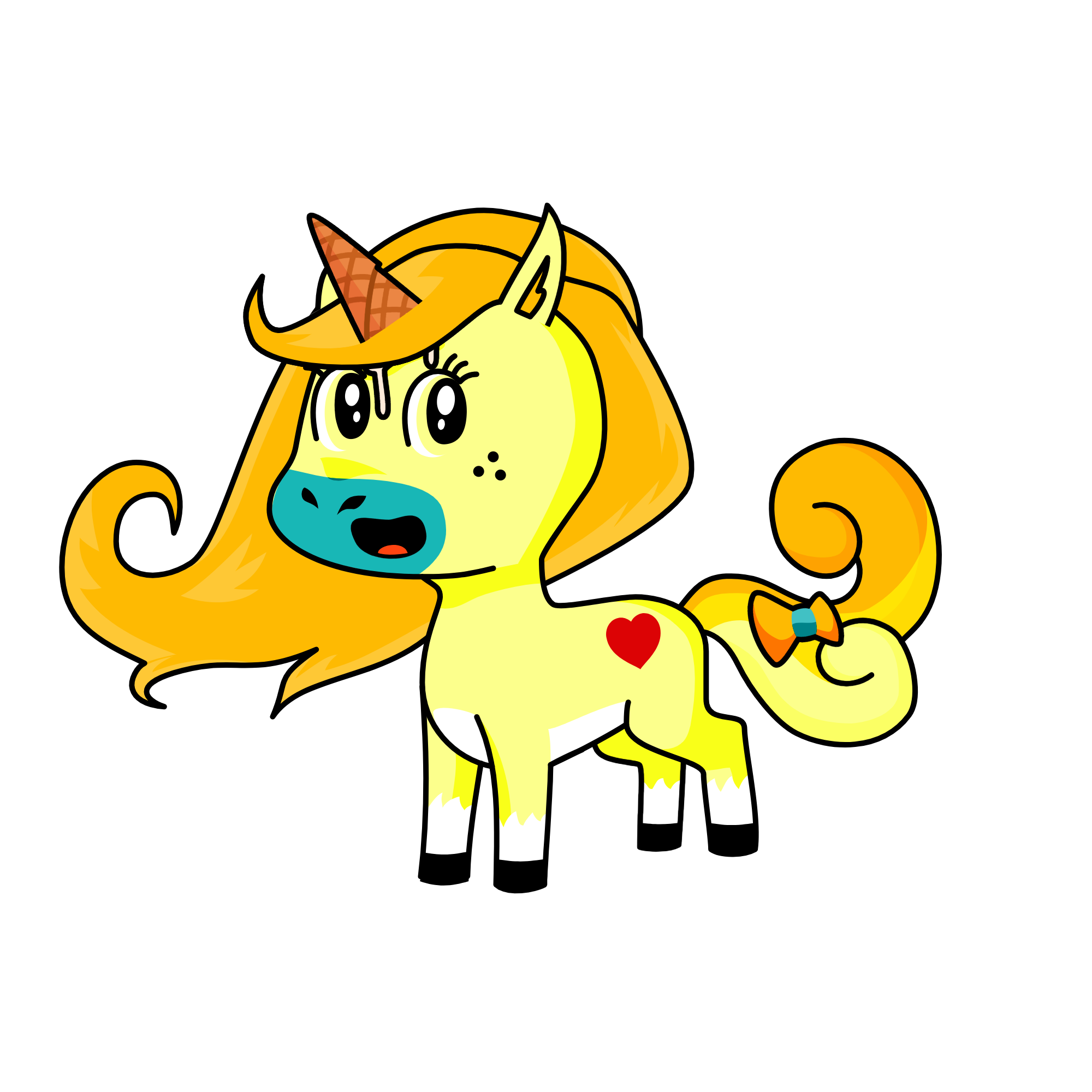 Sunny, the unicorn