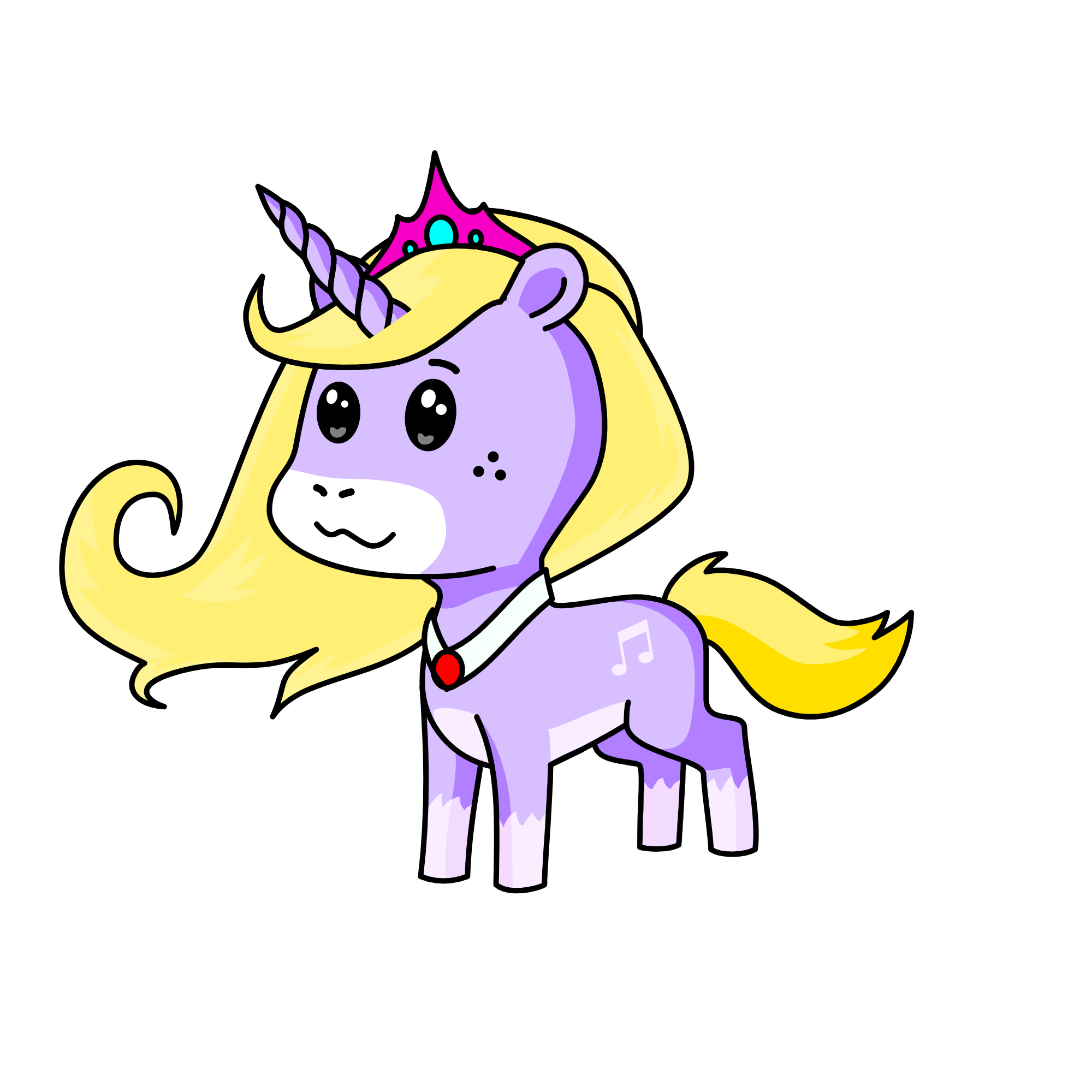 Twinkle Song, the unicorn