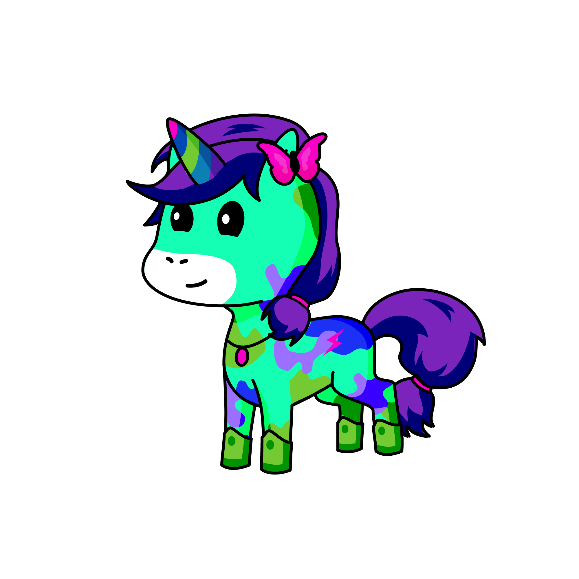 Cool Uni, the unicorn