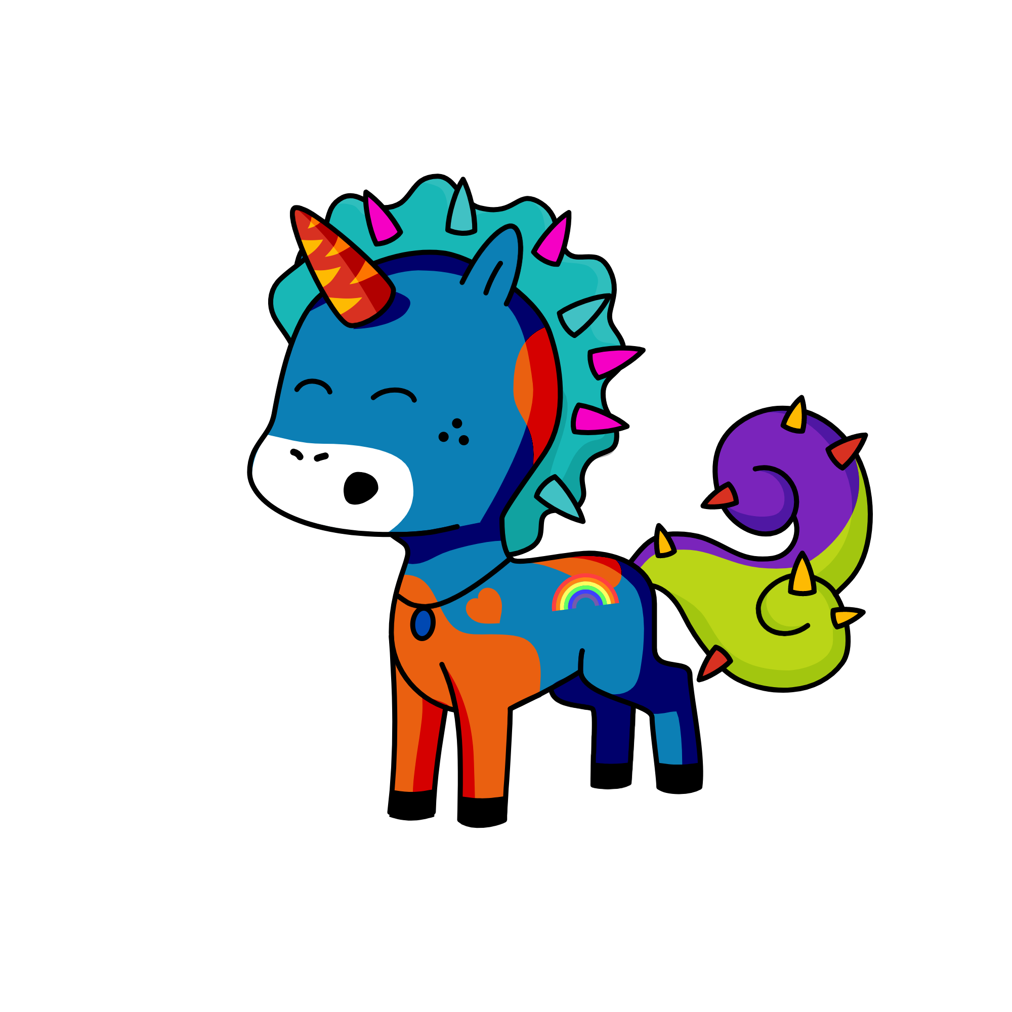 h, the unicorn
