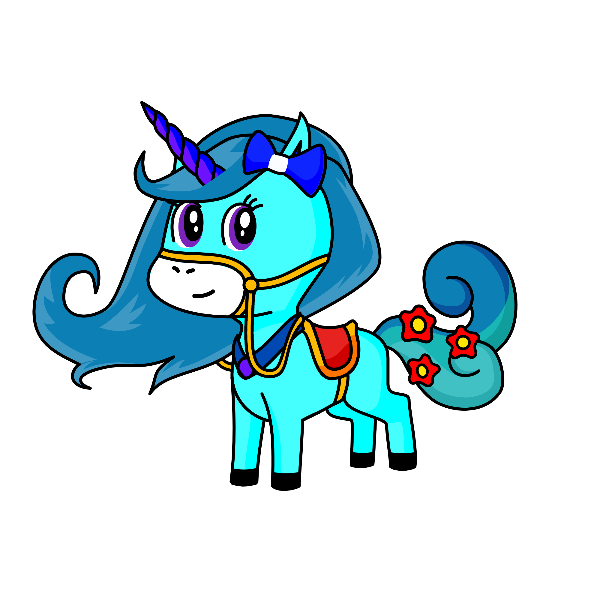Sophia, the unicorn