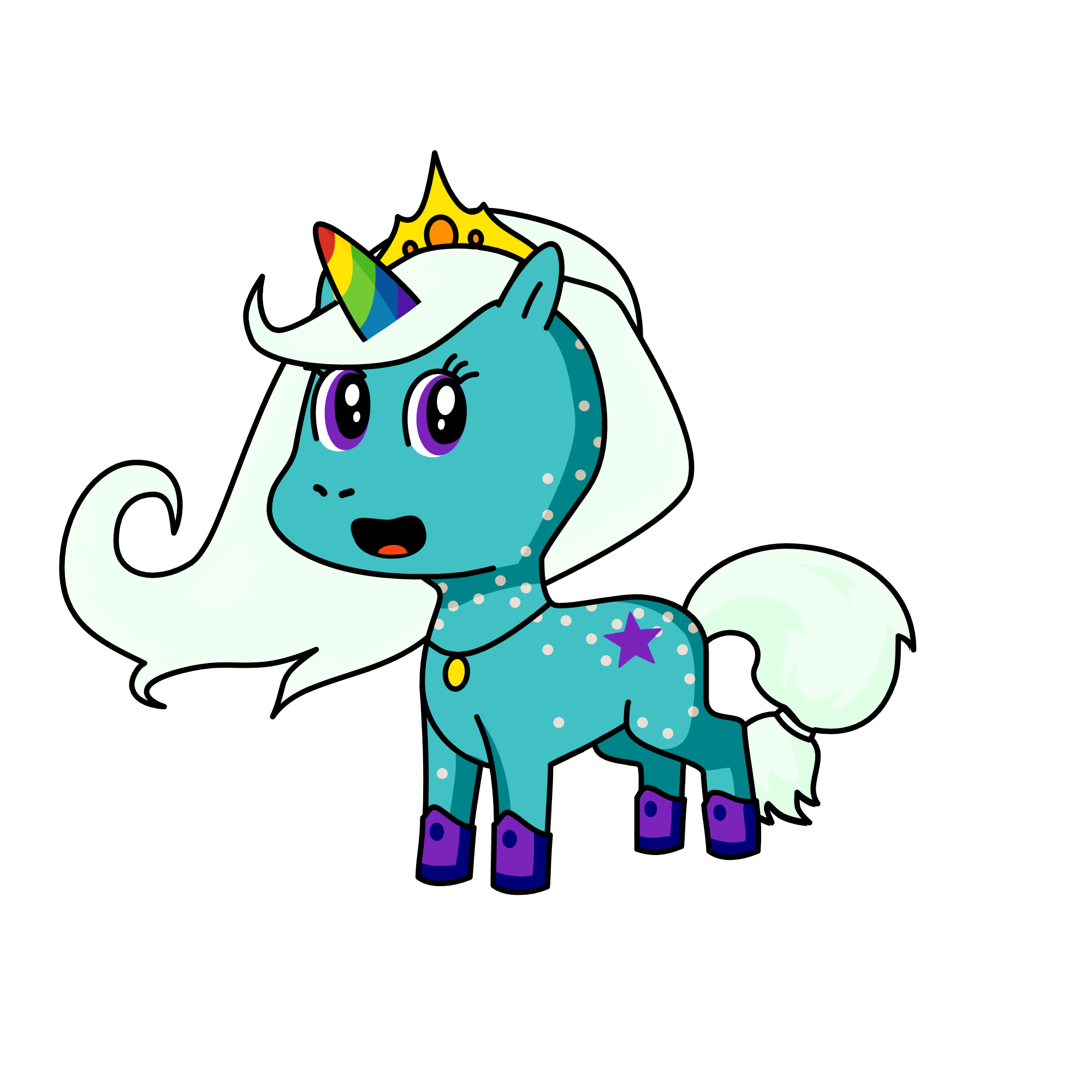Emily, the unicorn