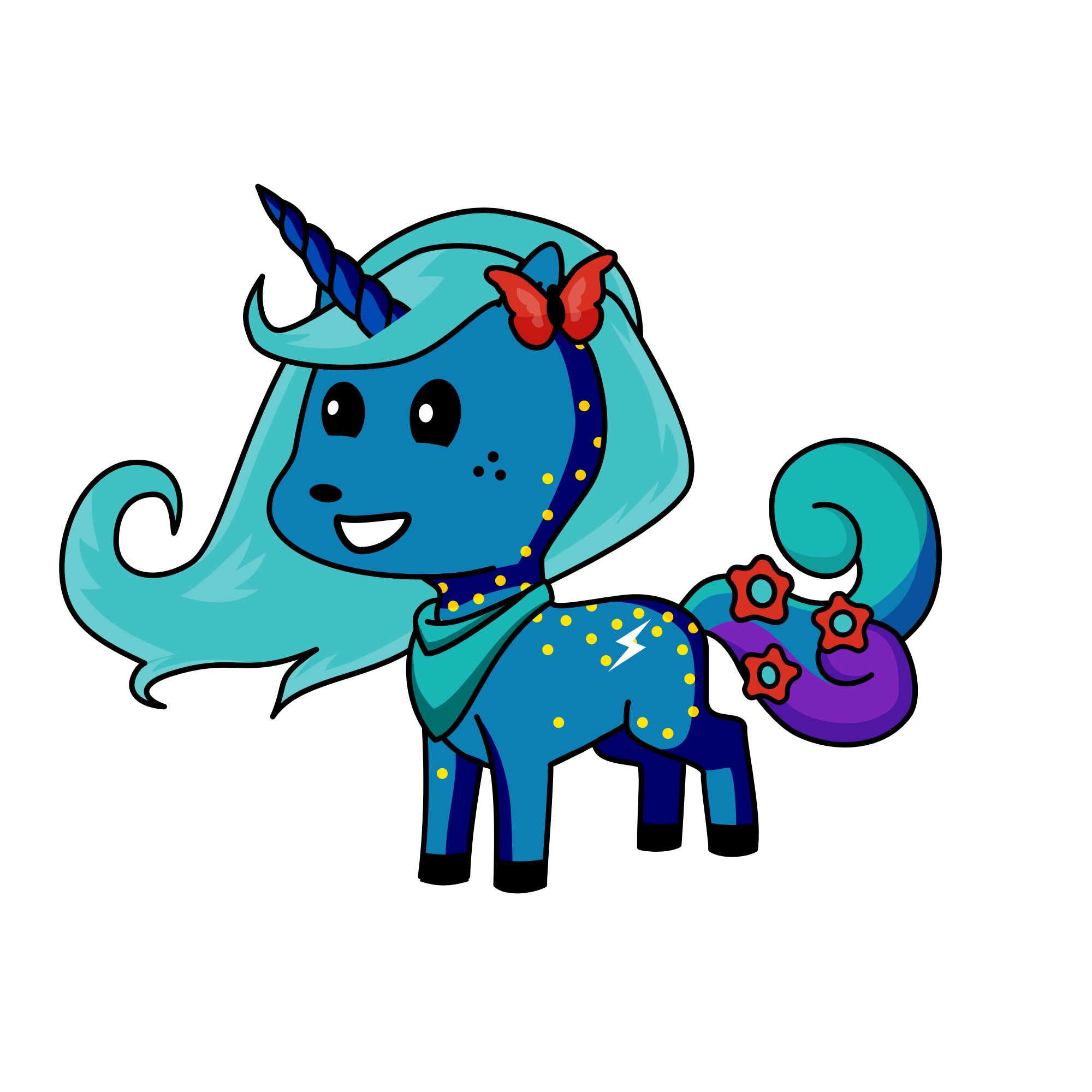 Night tingle, the unicorn