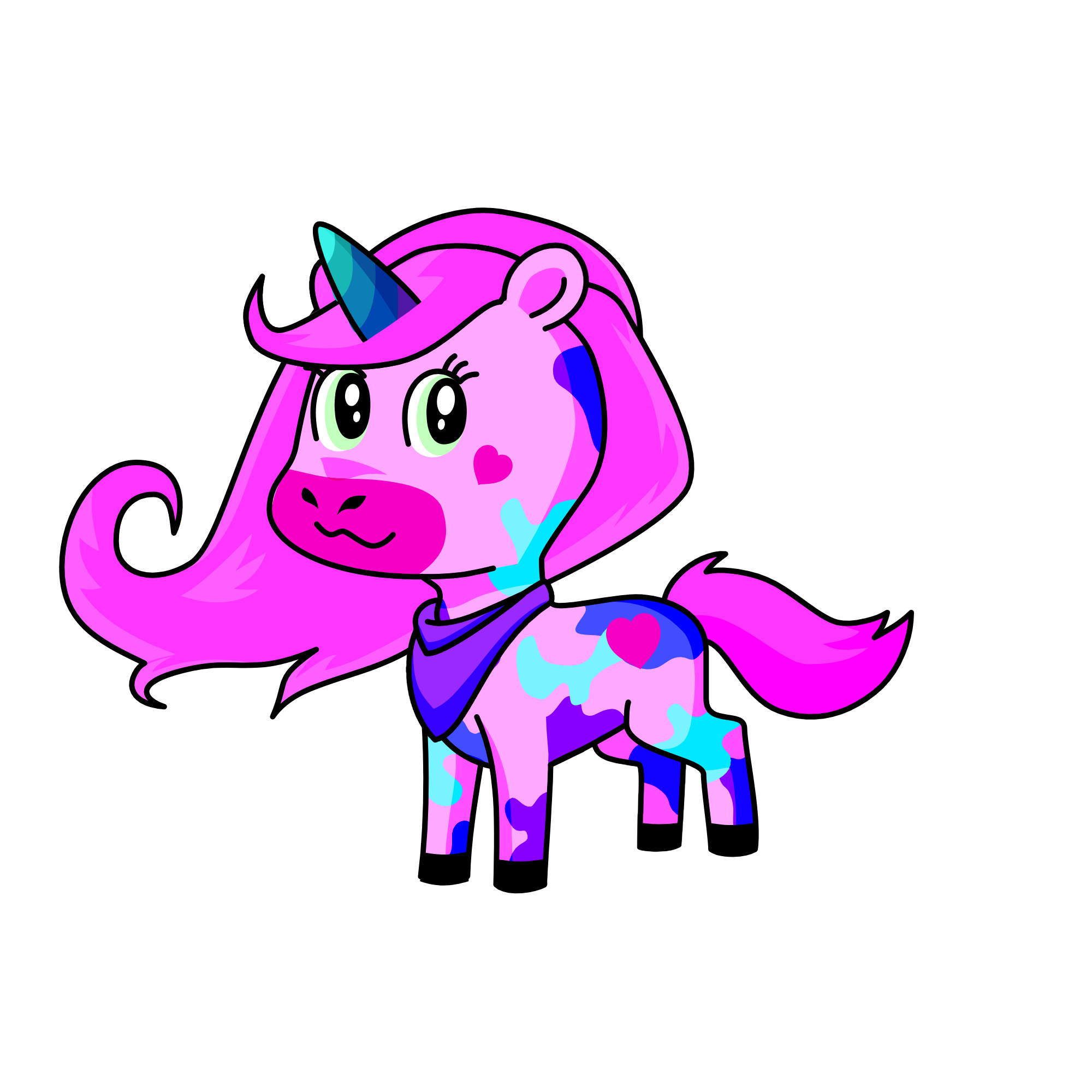 night angle, the unicorn