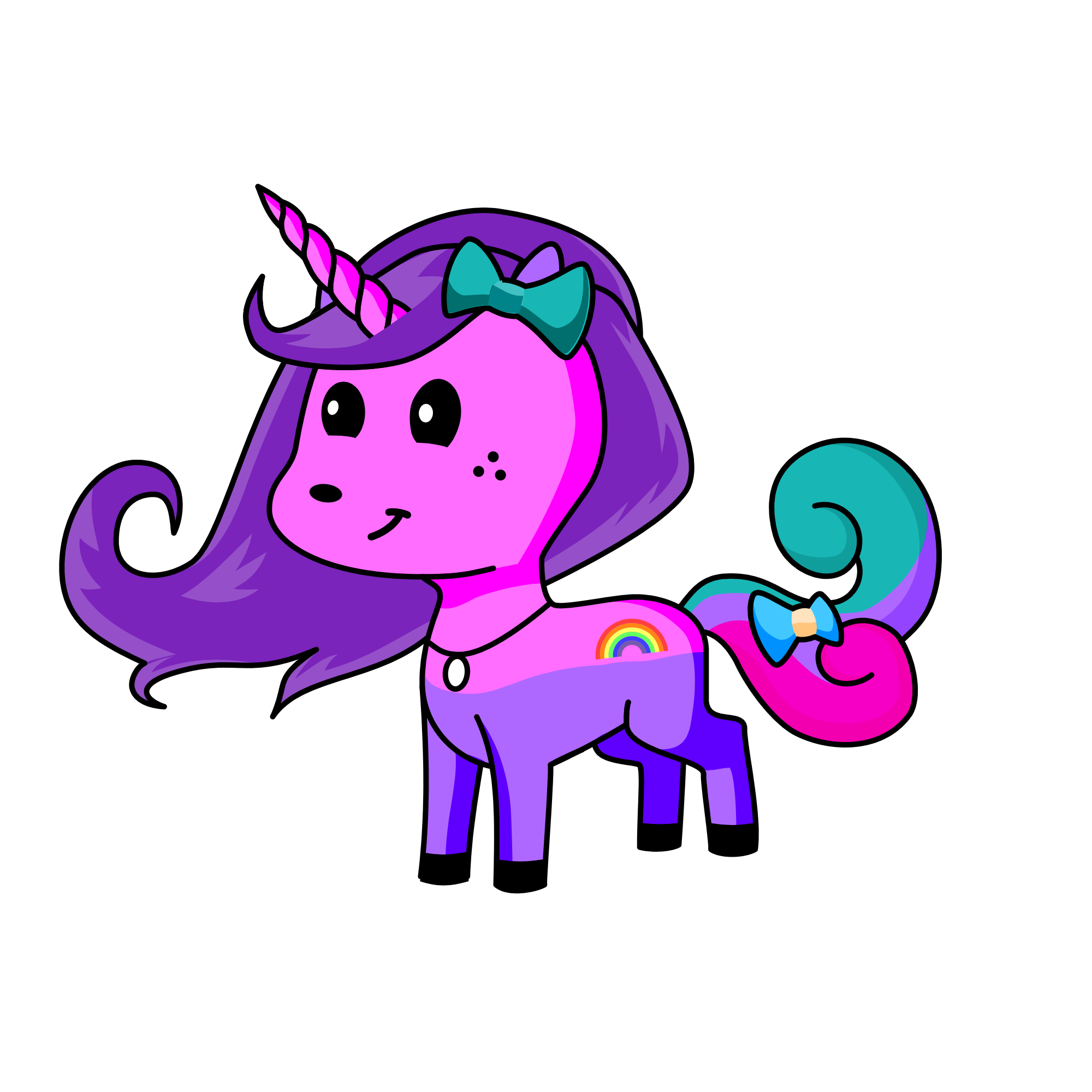 Sophia, the unicorn