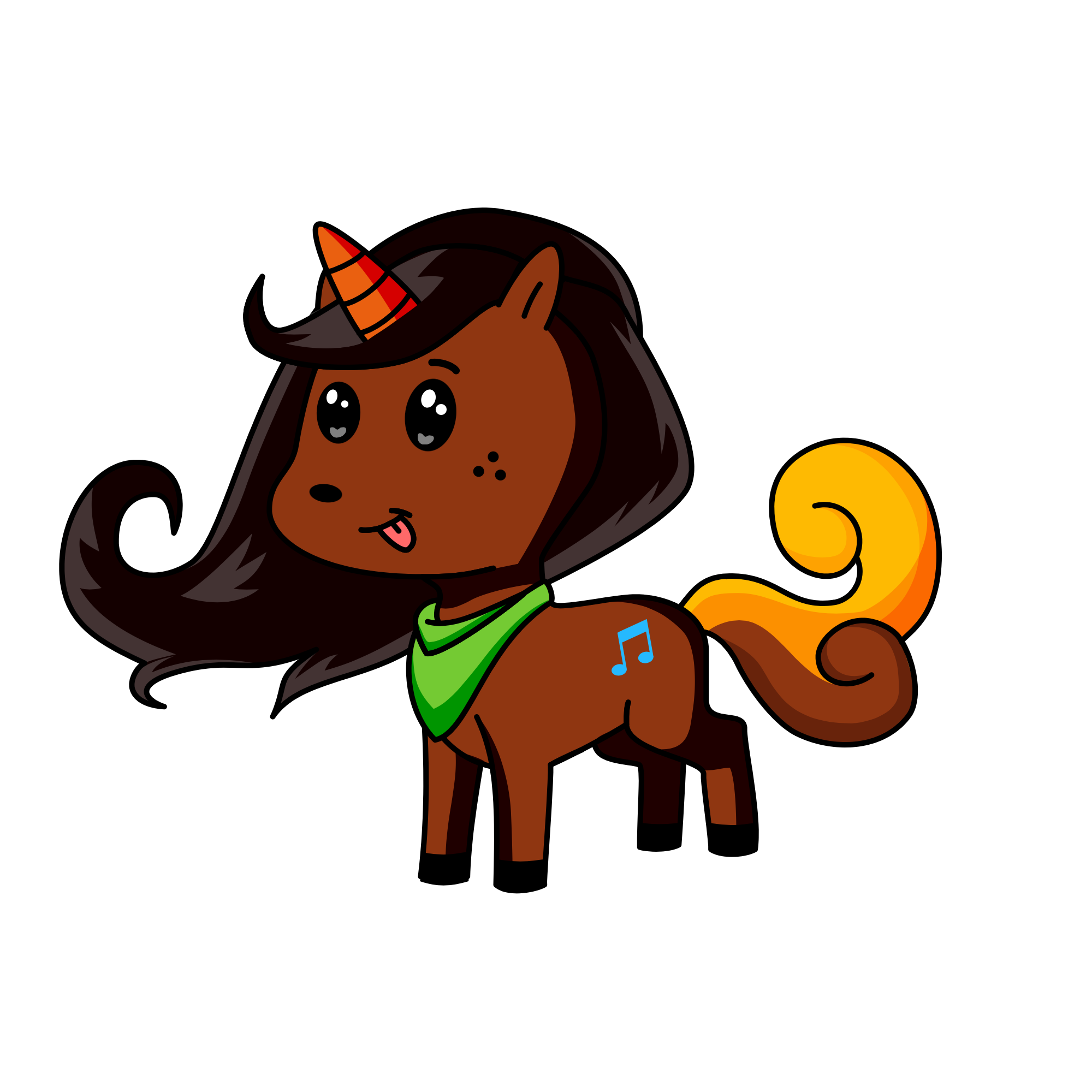 Coco, the unicorn