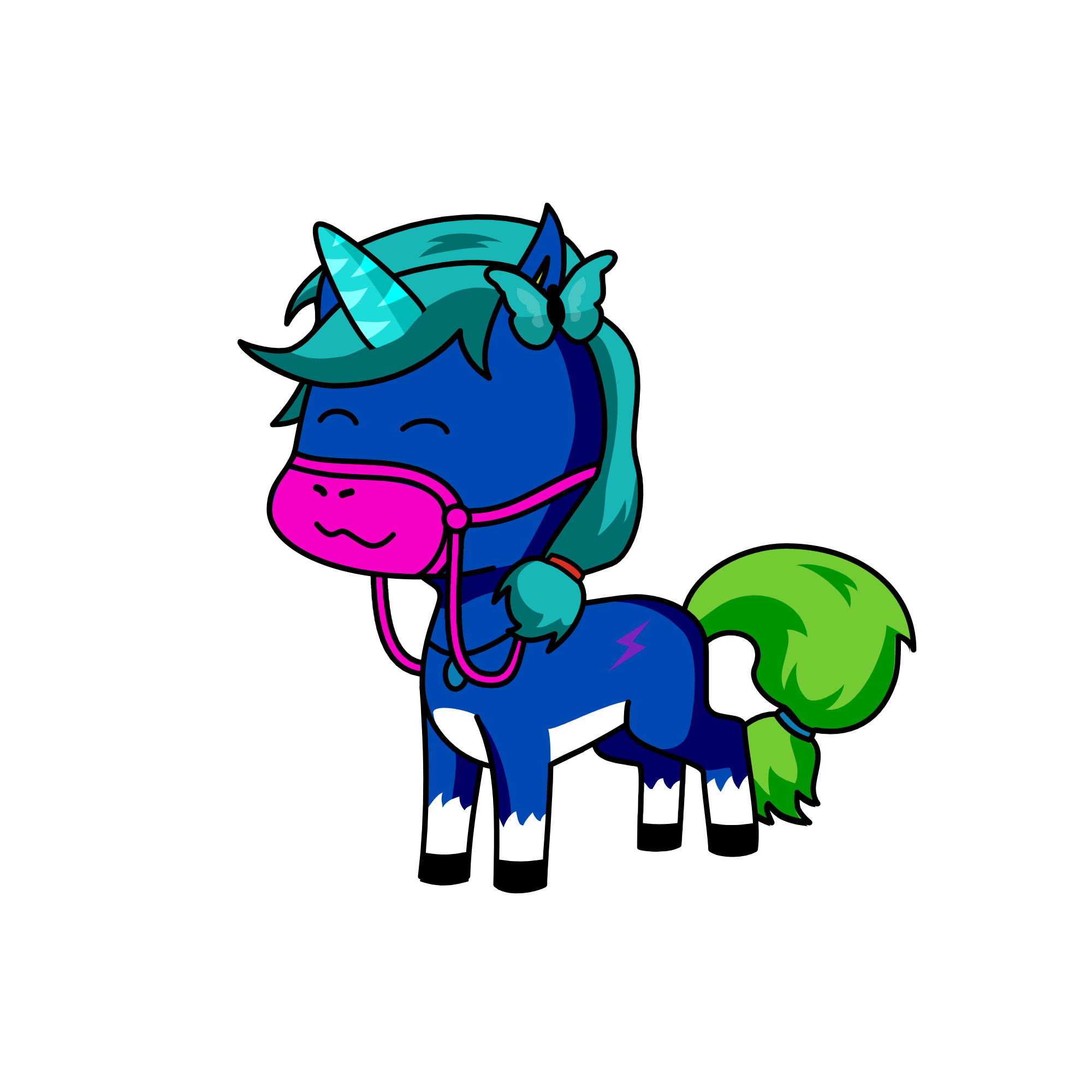 Sky, the unicorn