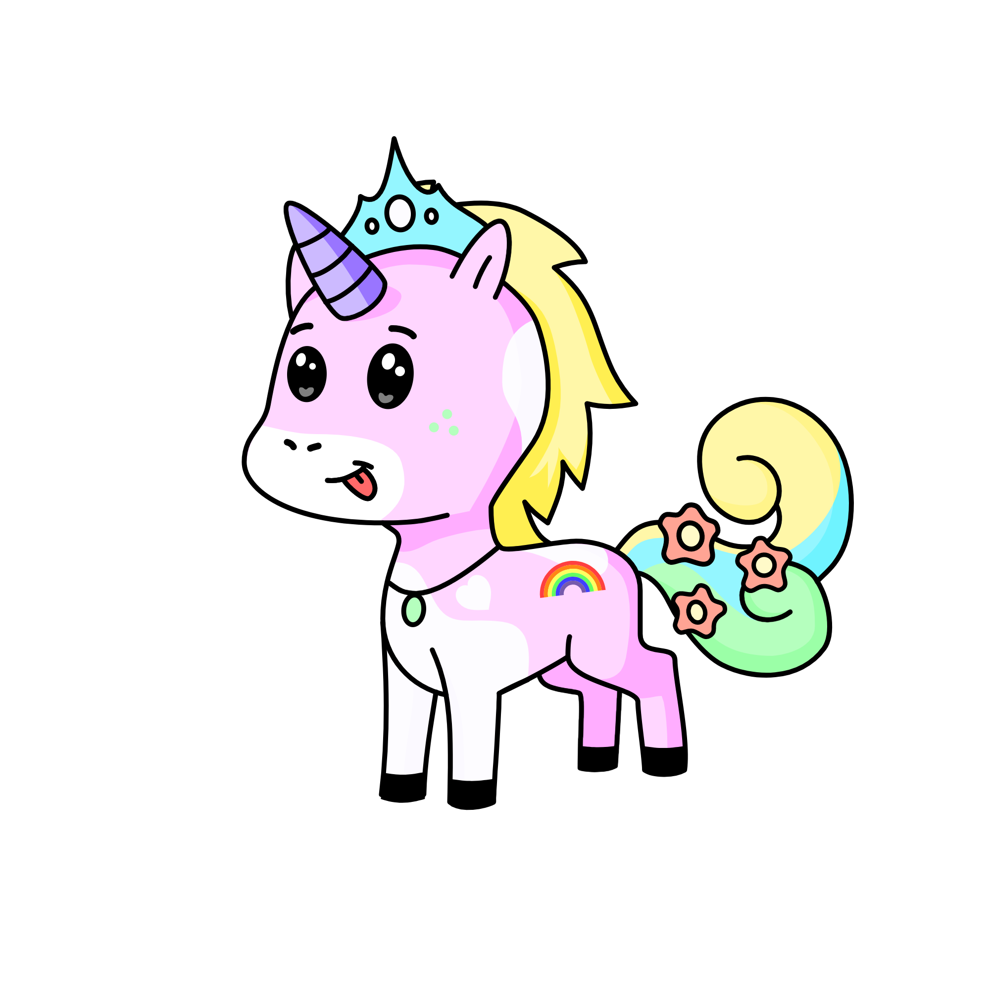 Sparkle Puff, the unicorn