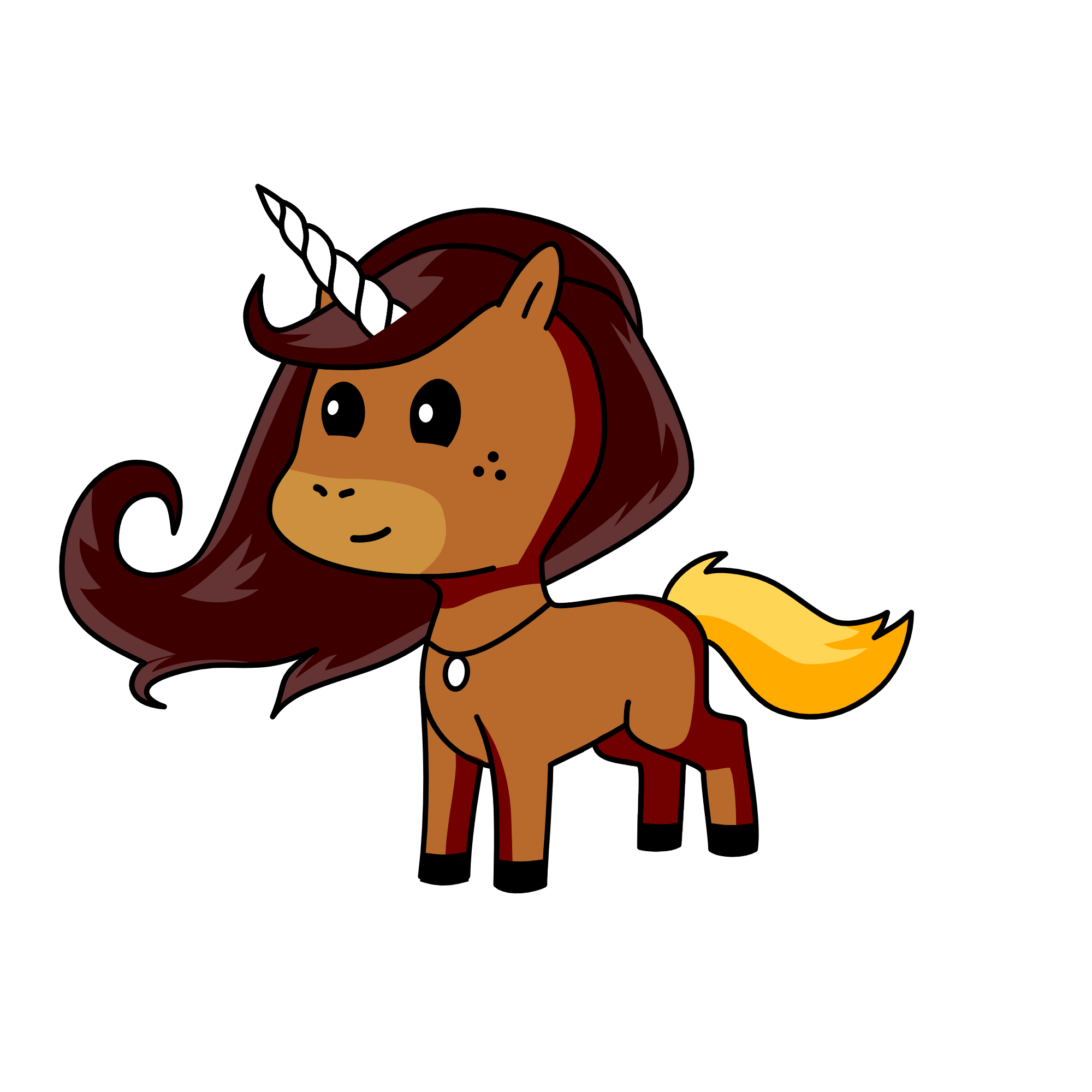 brownie, the unicorn