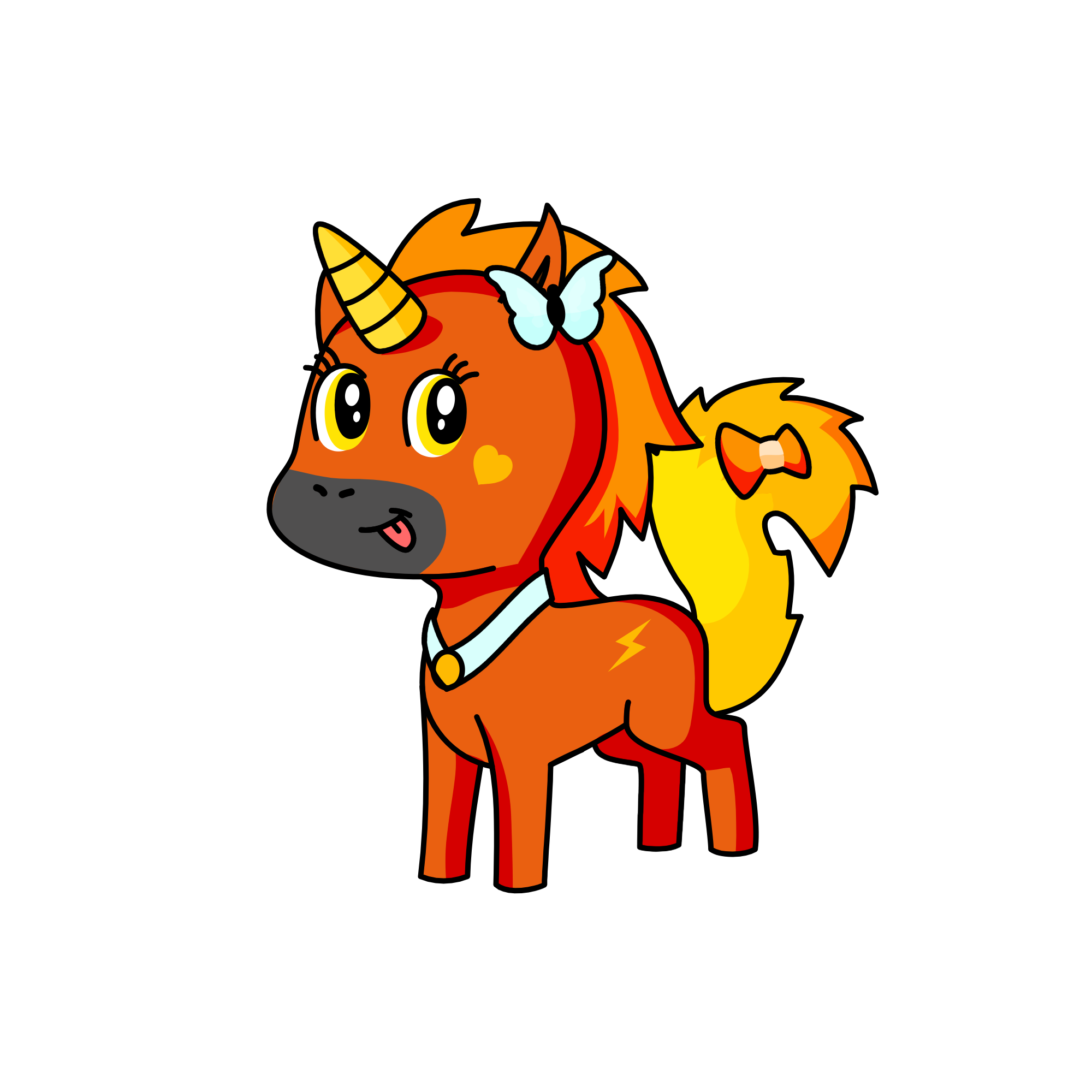 Desey, the unicorn