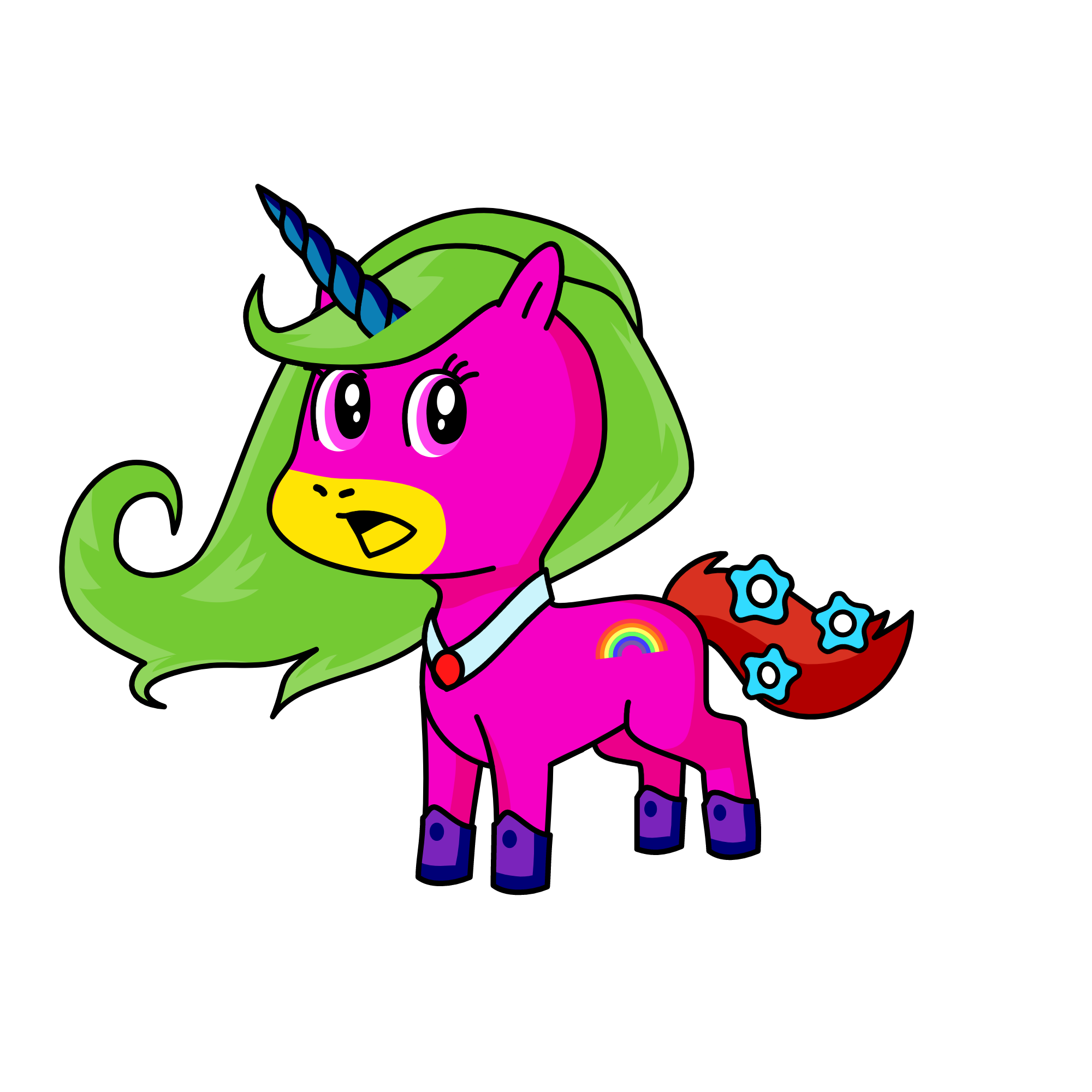 Nannia, the unicorn