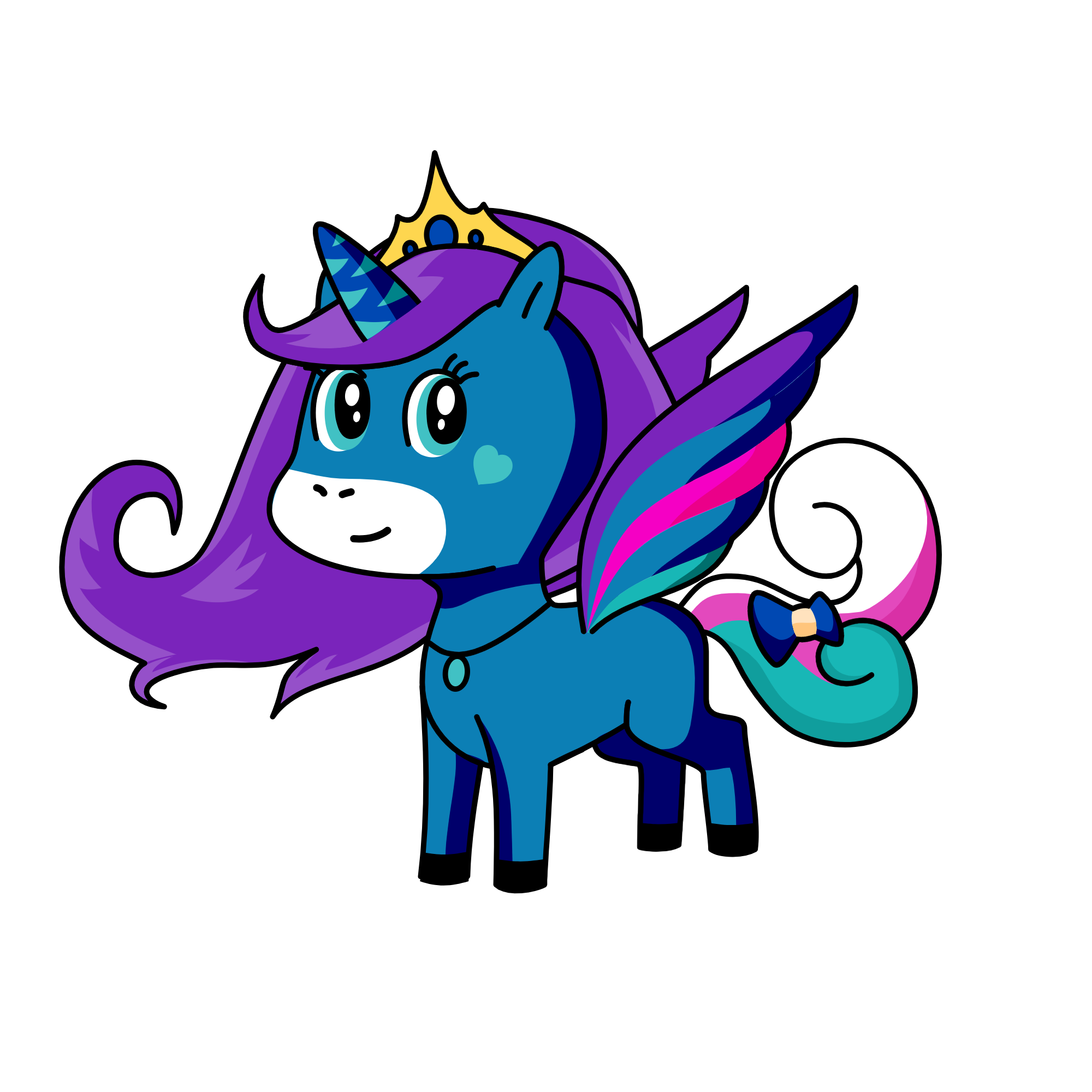 Pretty, the unicorn