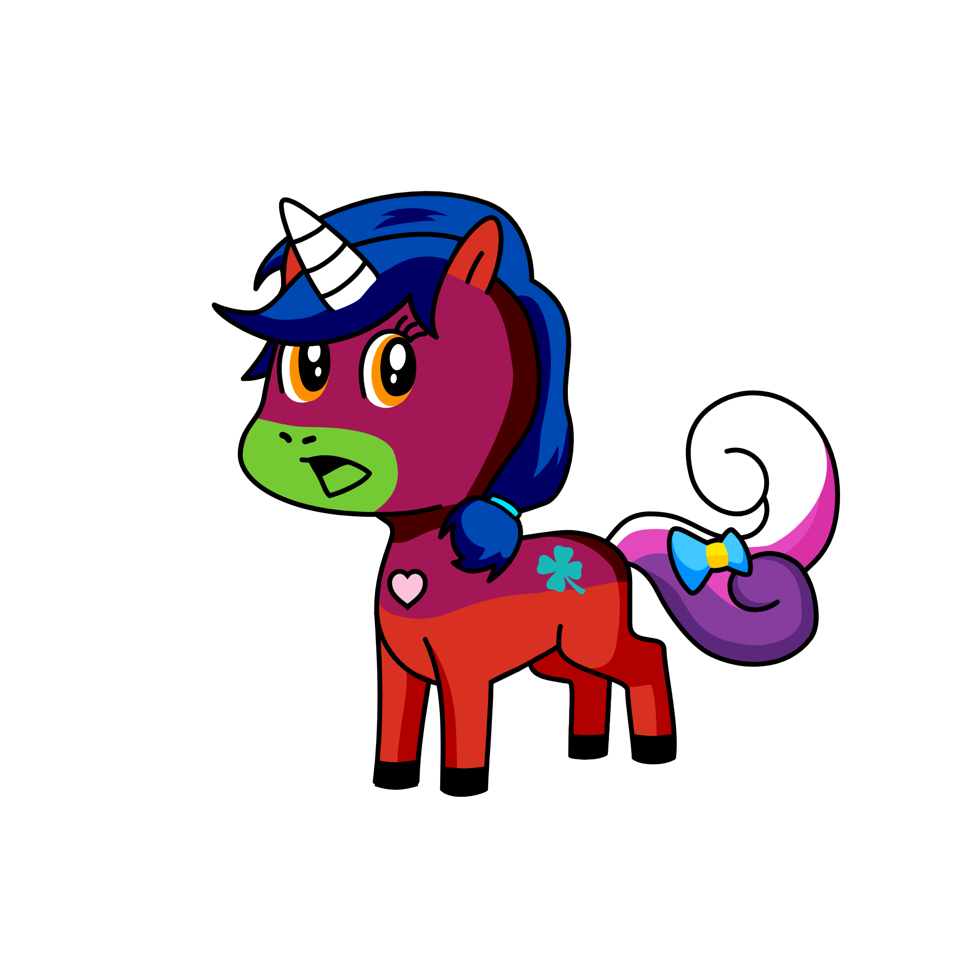 Harlie, the unicorn