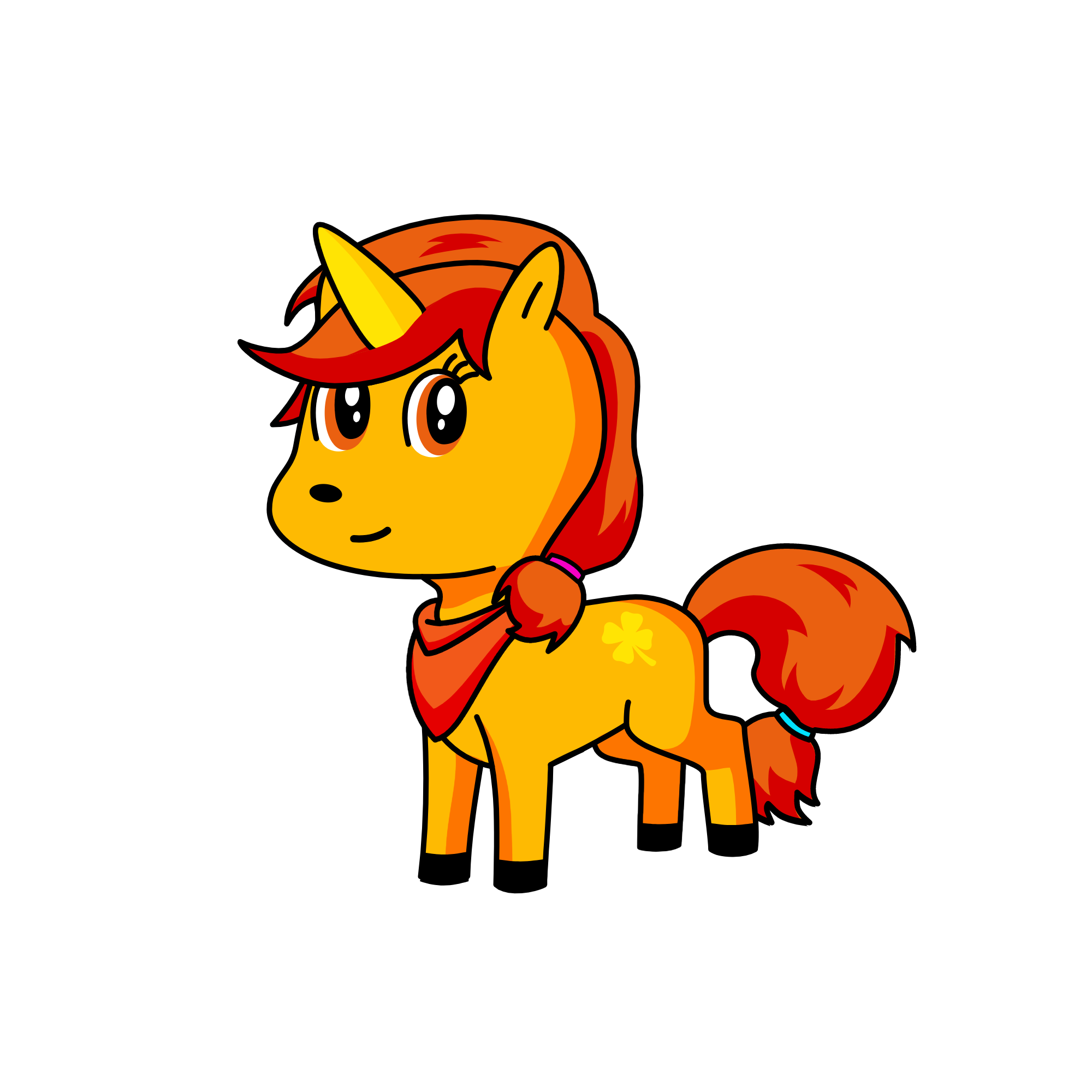 Applejack, the unicorn