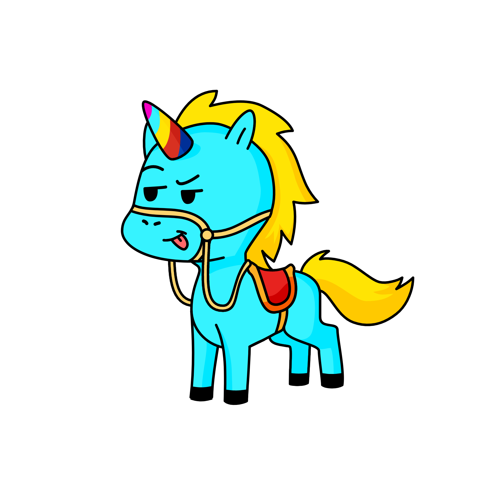 Grepy, the unicorn