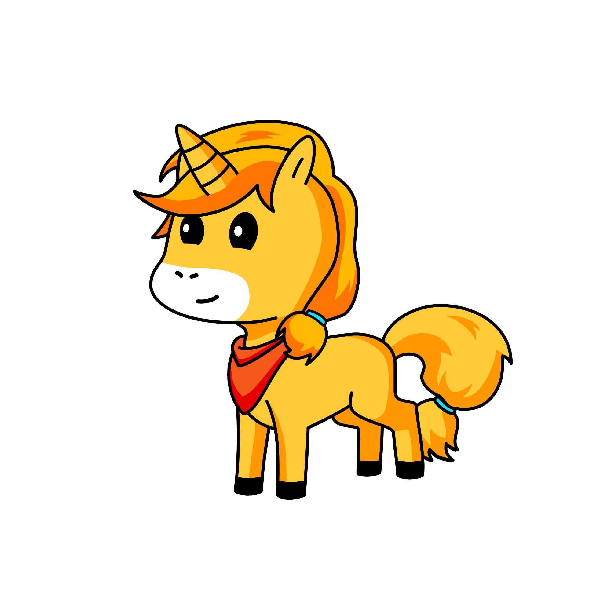 Applejack, the unicorn