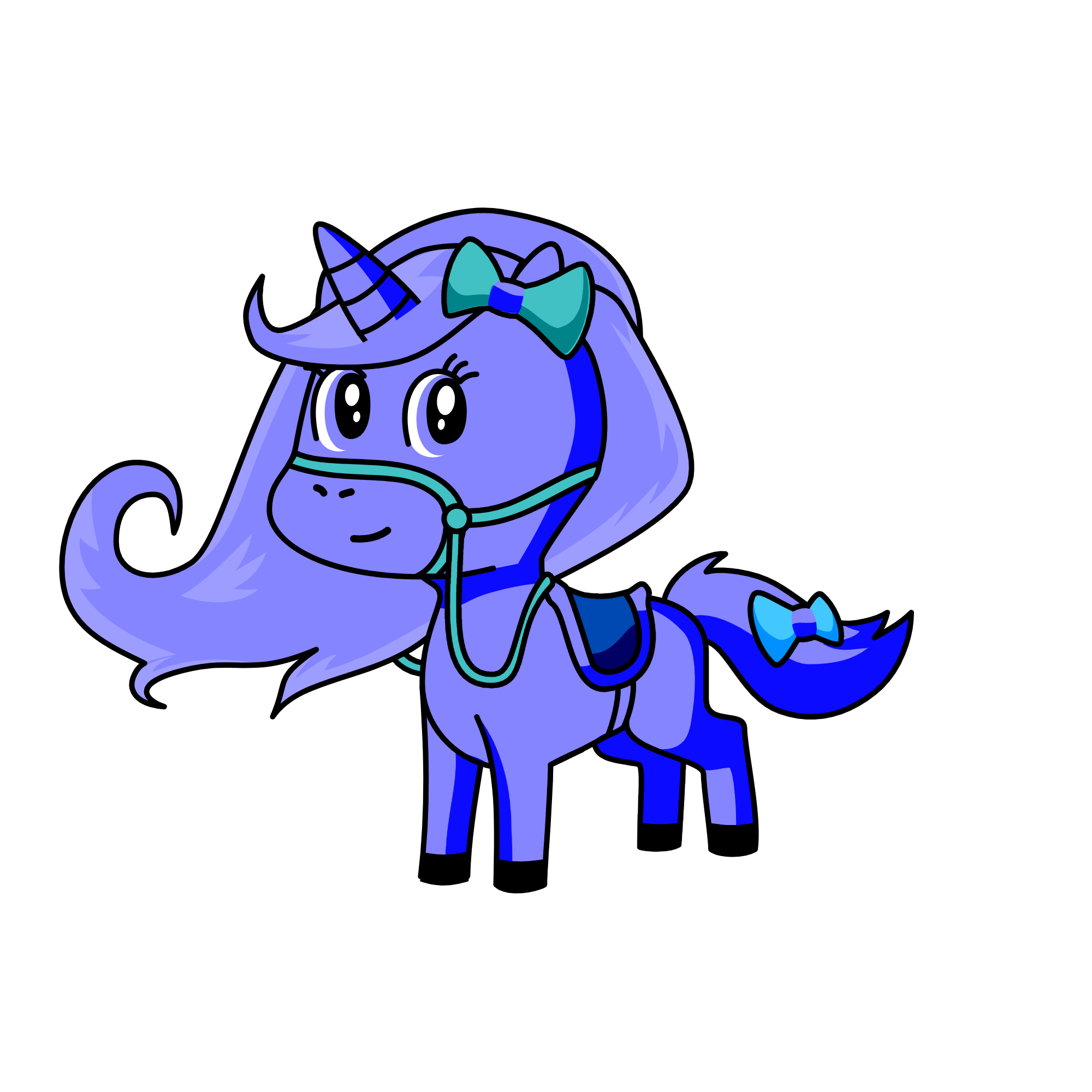 moon shade, the unicorn