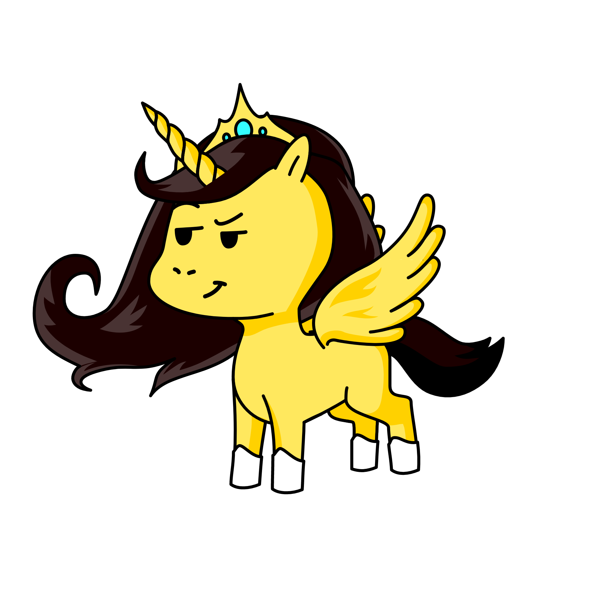 evalin, the unicorn