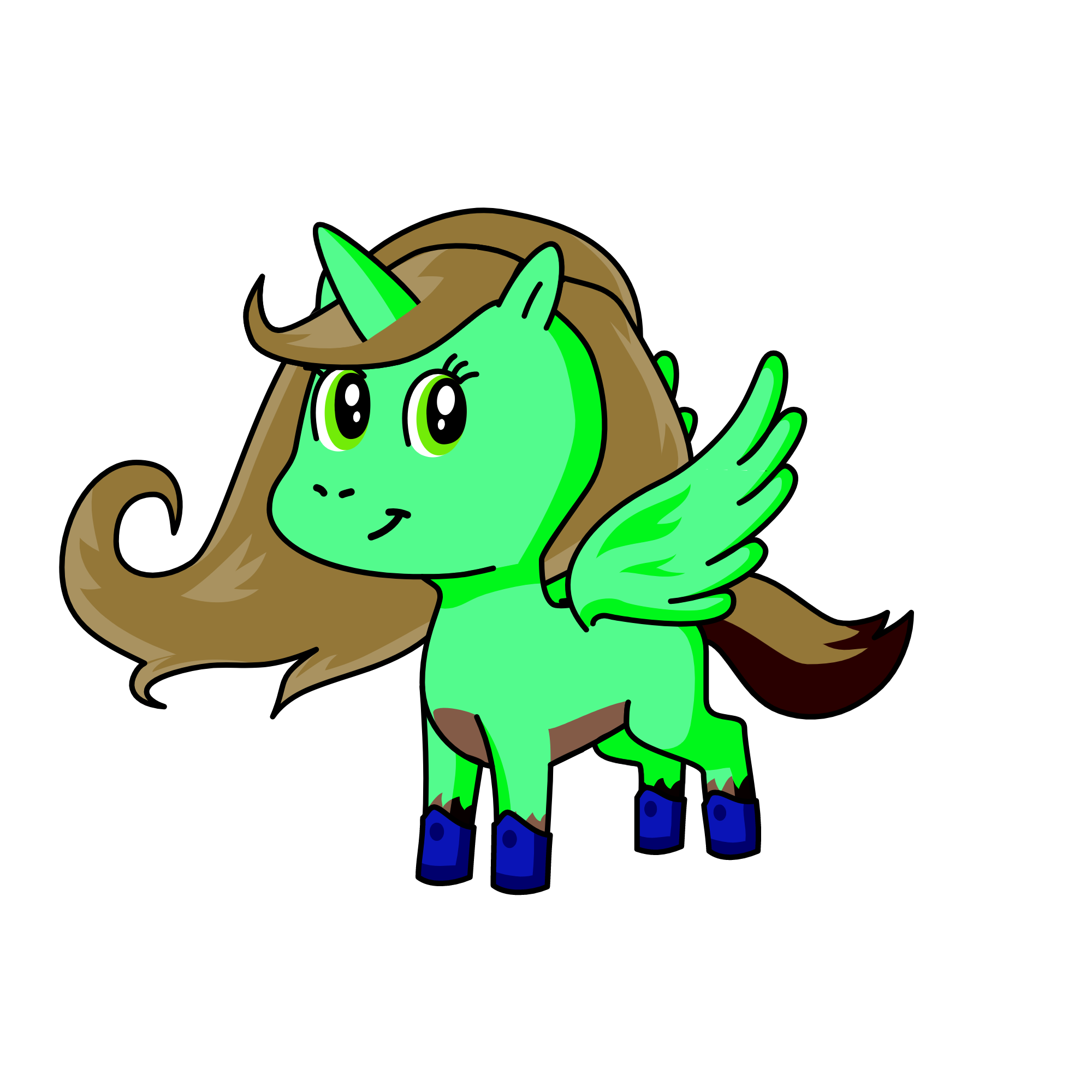 mint, the unicorn