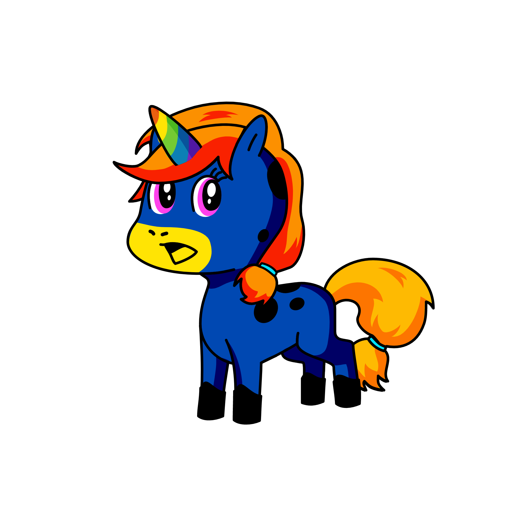ttyuiopsdfcxzaqwlnmbv, the unicorn