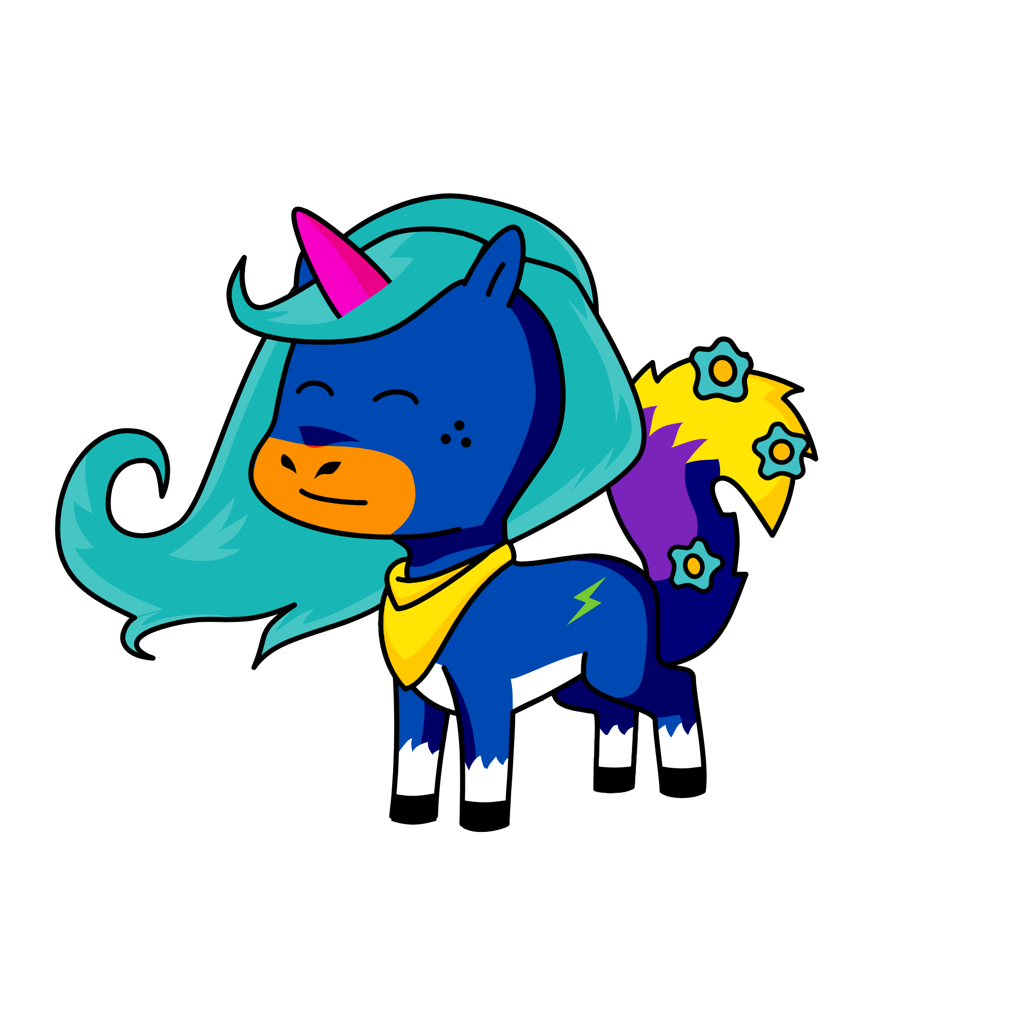 dvdhfjutudy, the unicorn