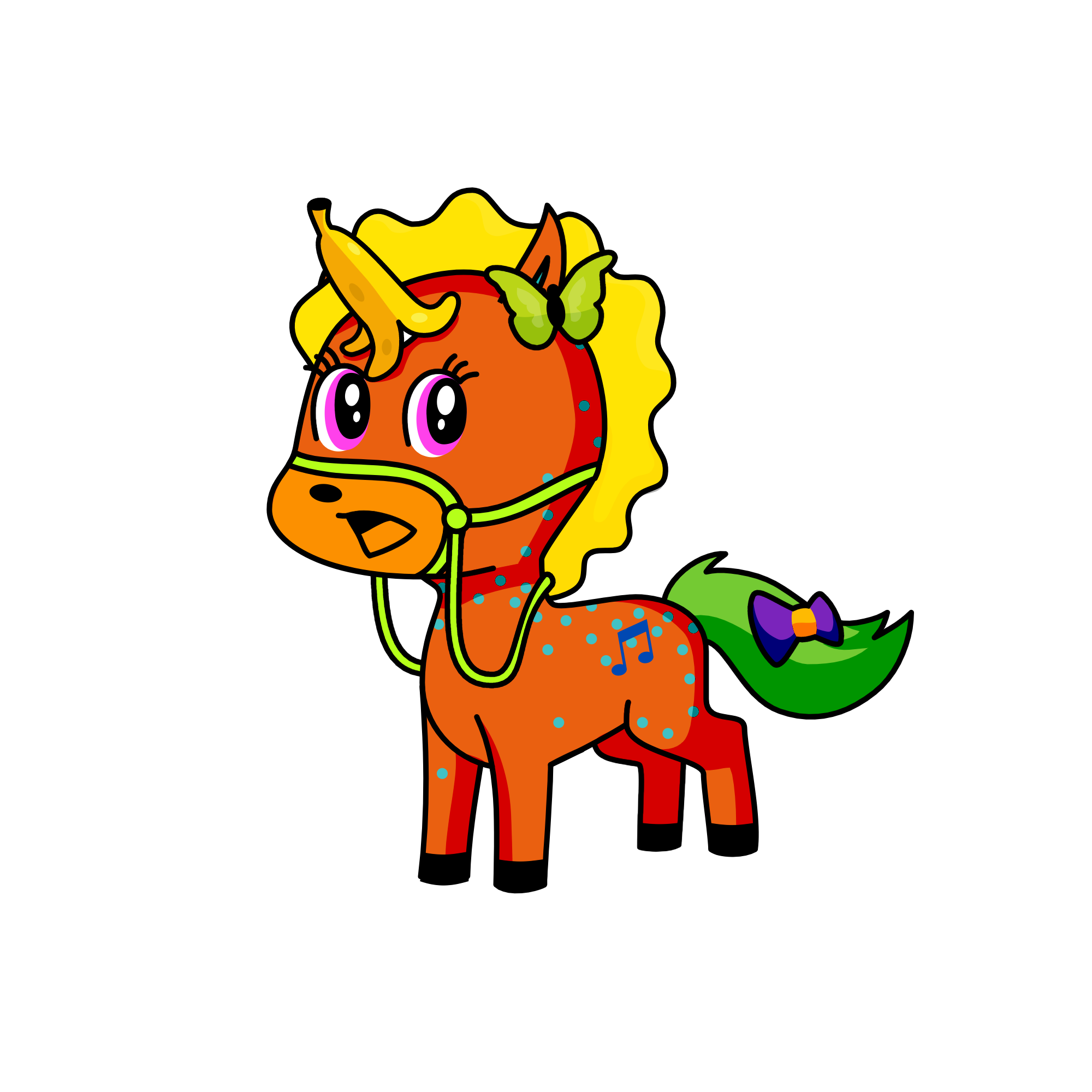 ffyrftftfff, the unicorn