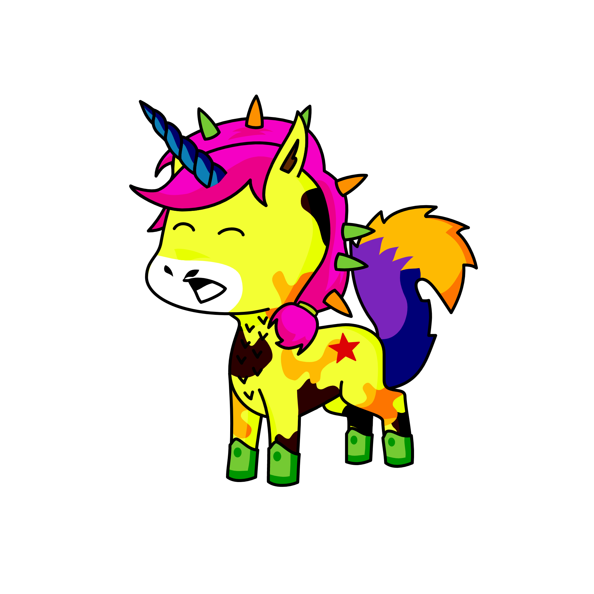 Ugine, the unicorn