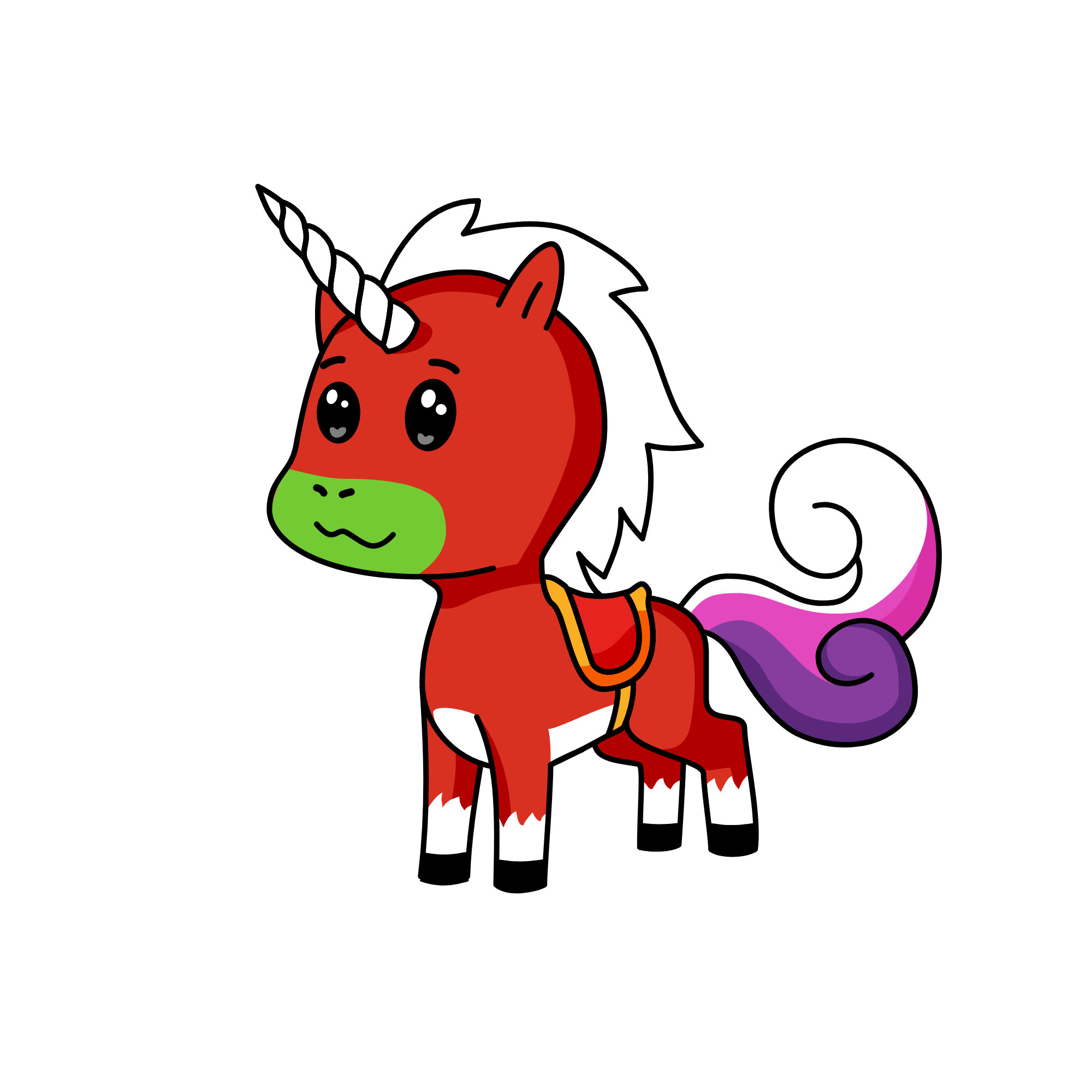 hi, the unicorn